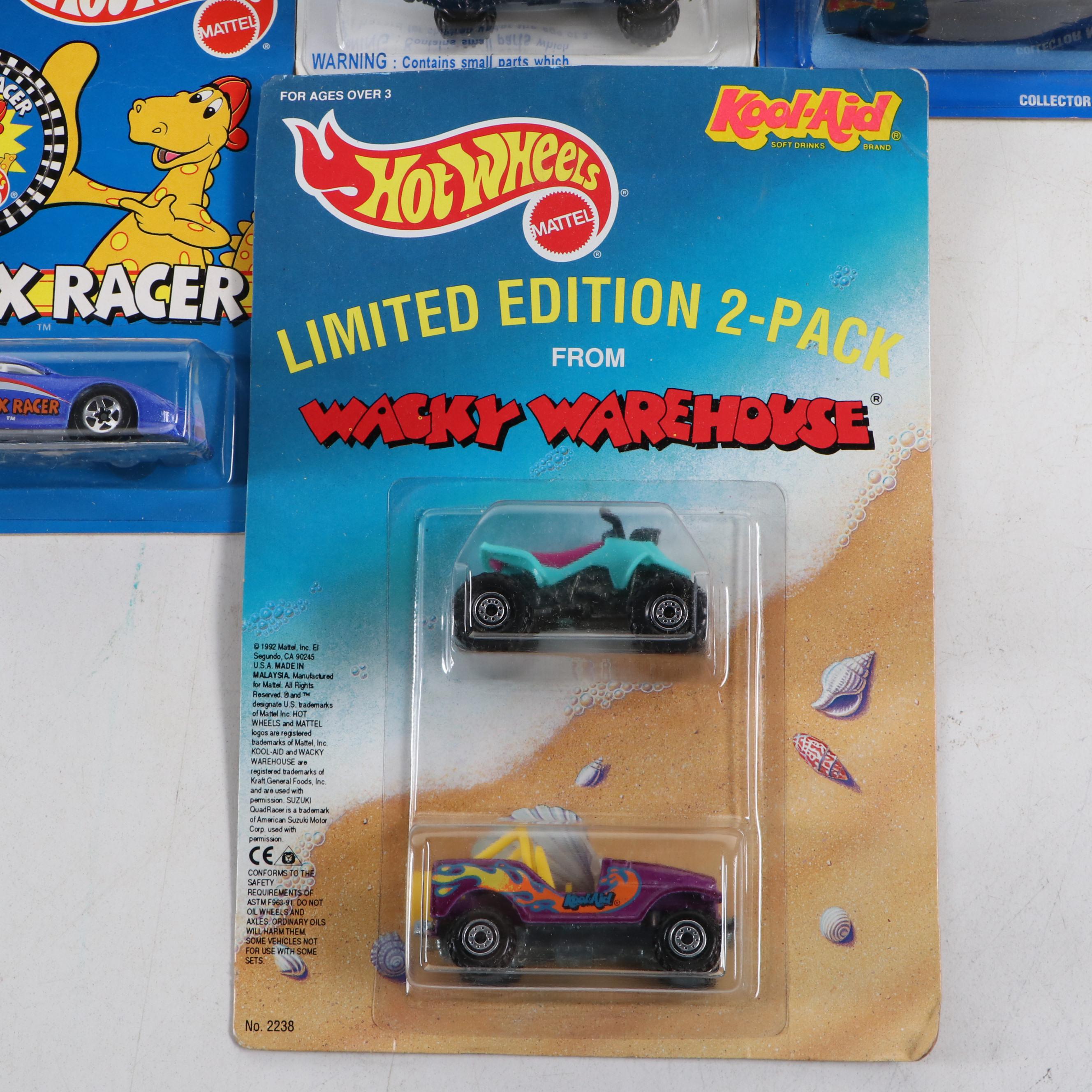 Hot Wheels "Racing Team," "Roll Patrol" and More Toy Cars, 1991–1995