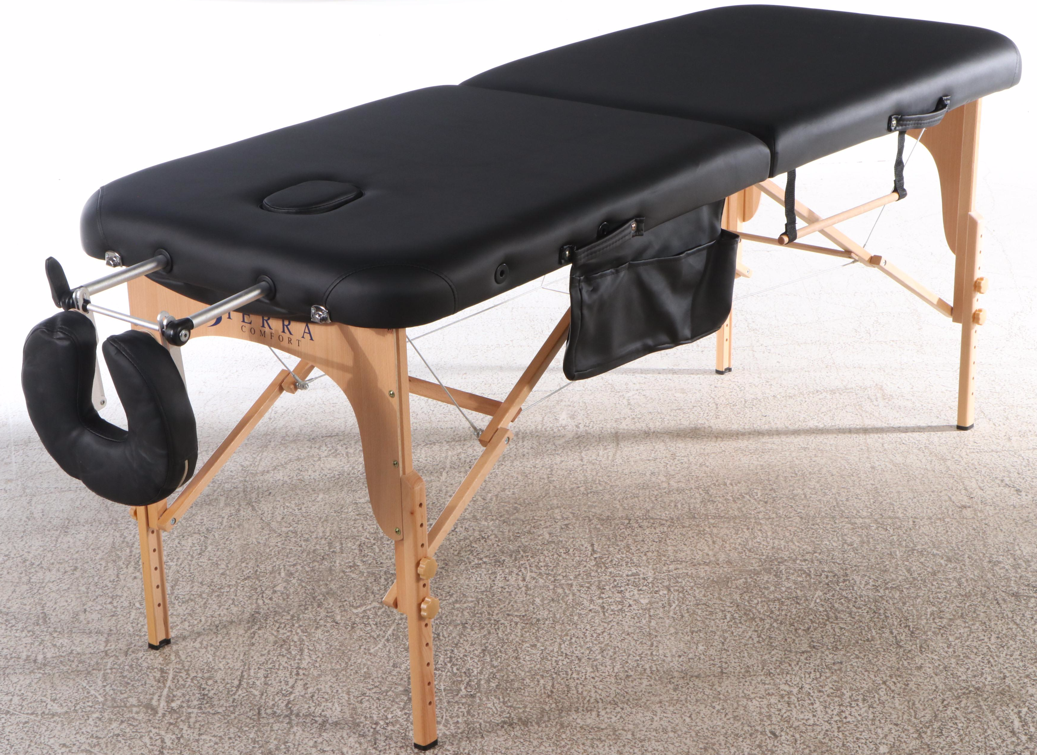 Sierra Comfort Massage Table with Head Rest and Nylon Carry Case