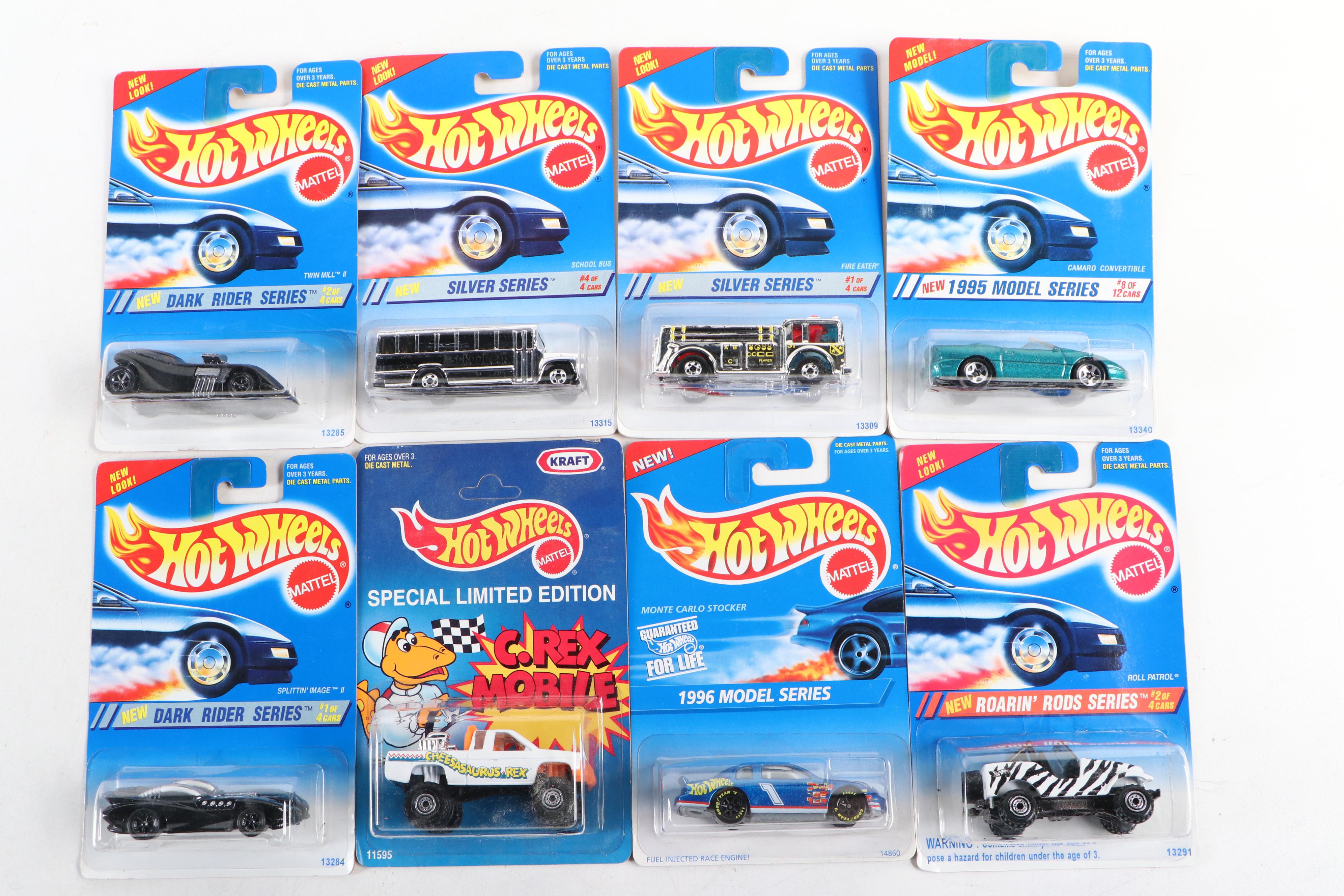 Hot Wheels "Racing Team," "Camaro Convertible" and More Toy Cars, 1992–1995
