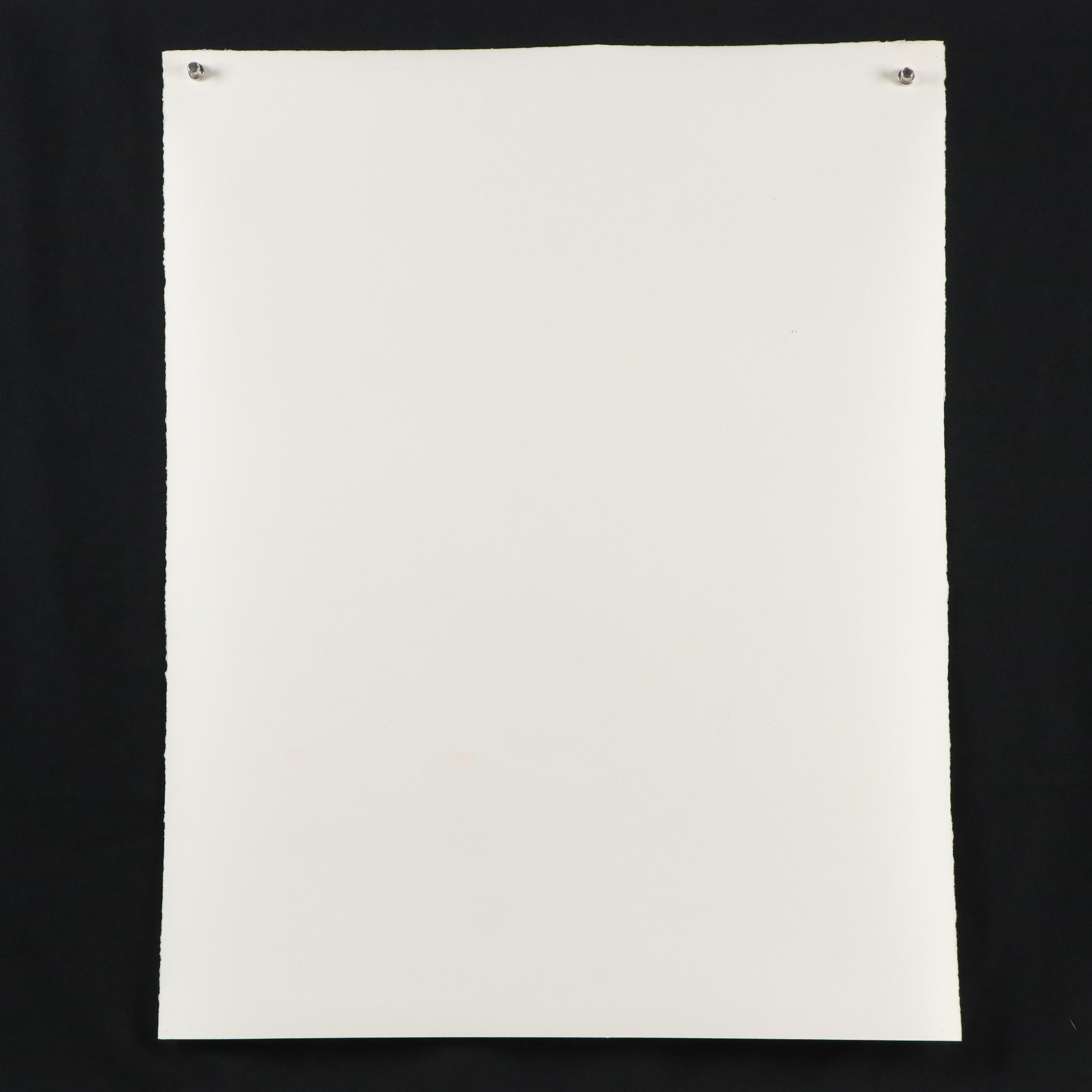 Harry Hilson Abstract Mixed Media Drawing, Late 20th Century