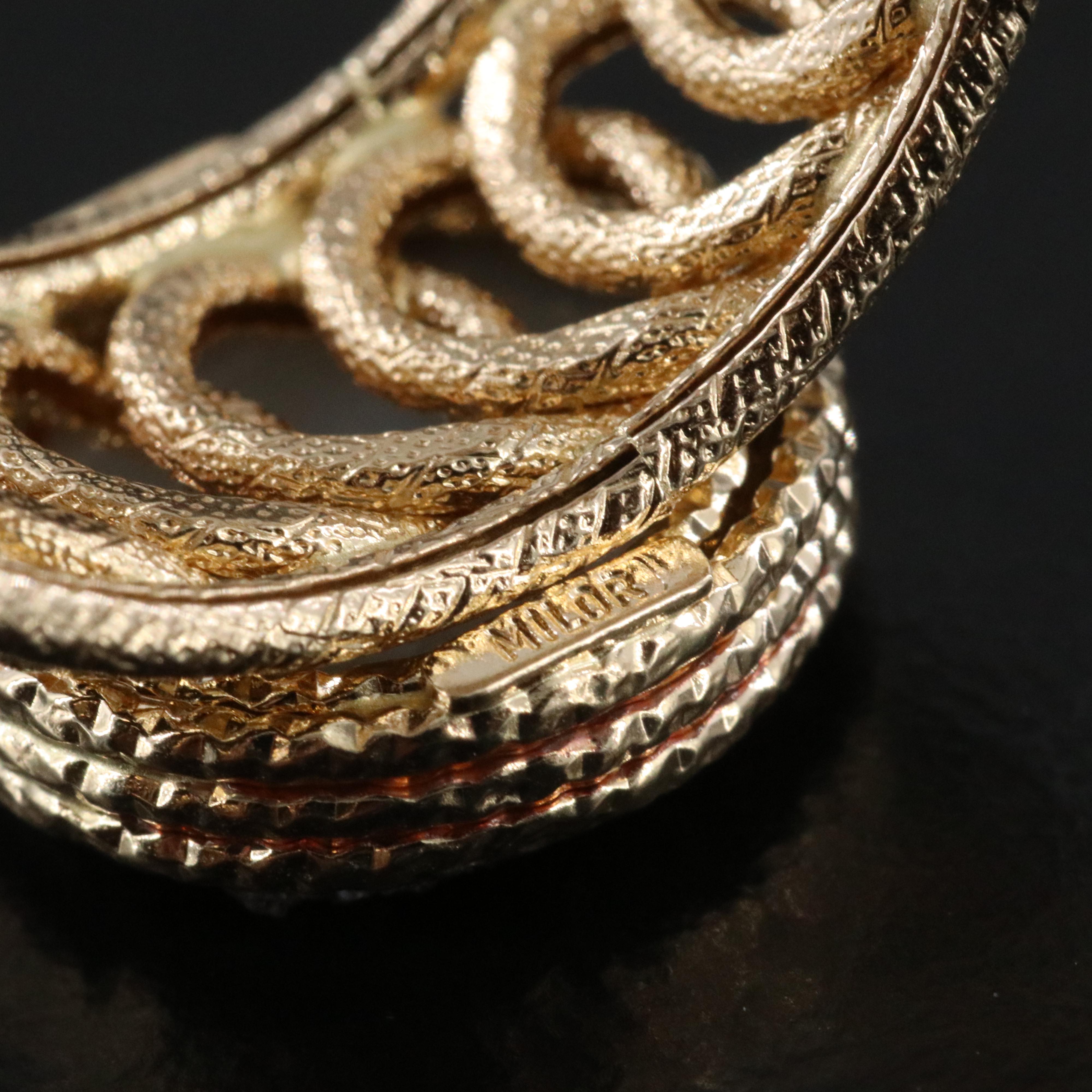 Electroform Druzy Ring with Circular Design