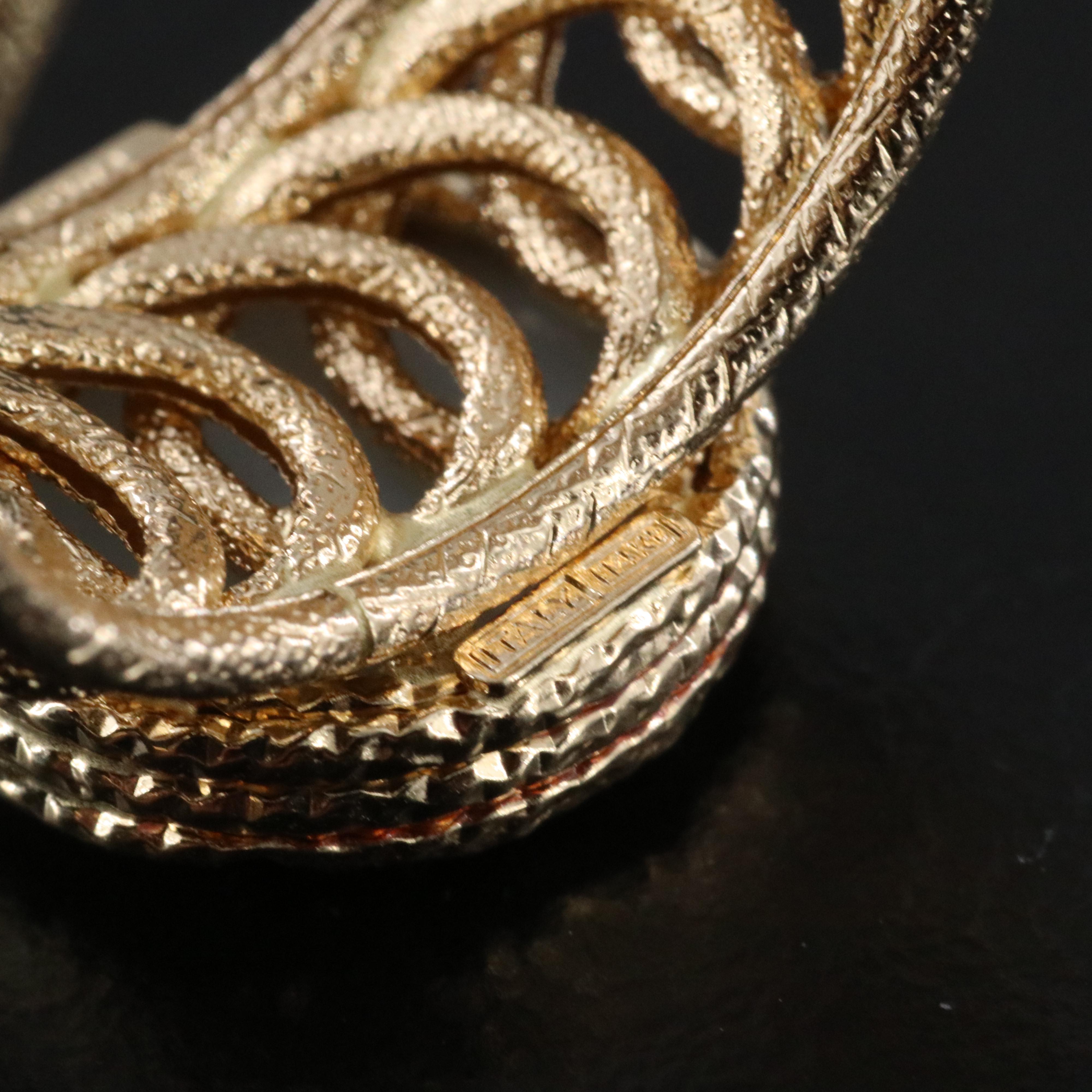 Electroform Druzy Ring with Circular Design