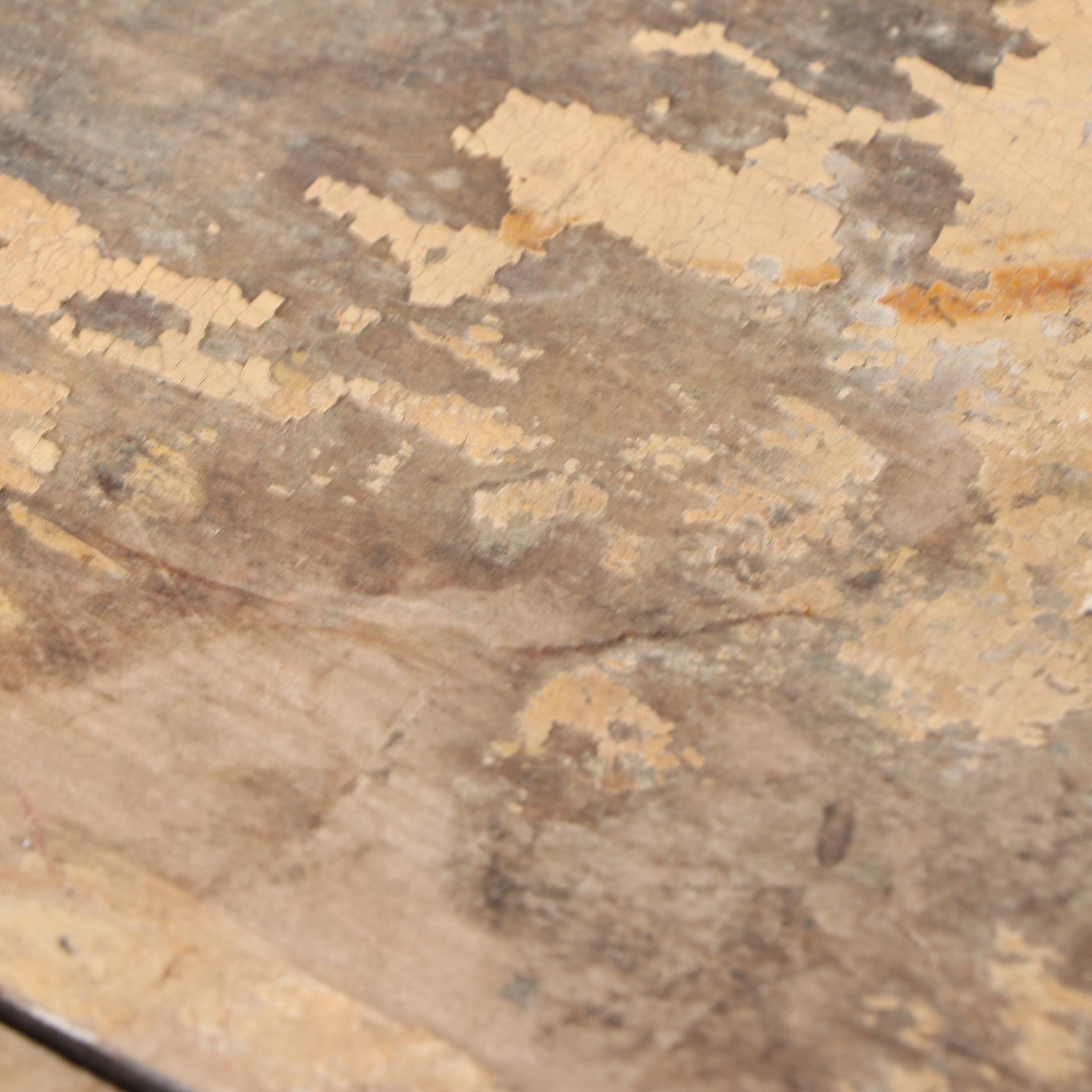 Country Sheraton Style Painted Wood Work Table