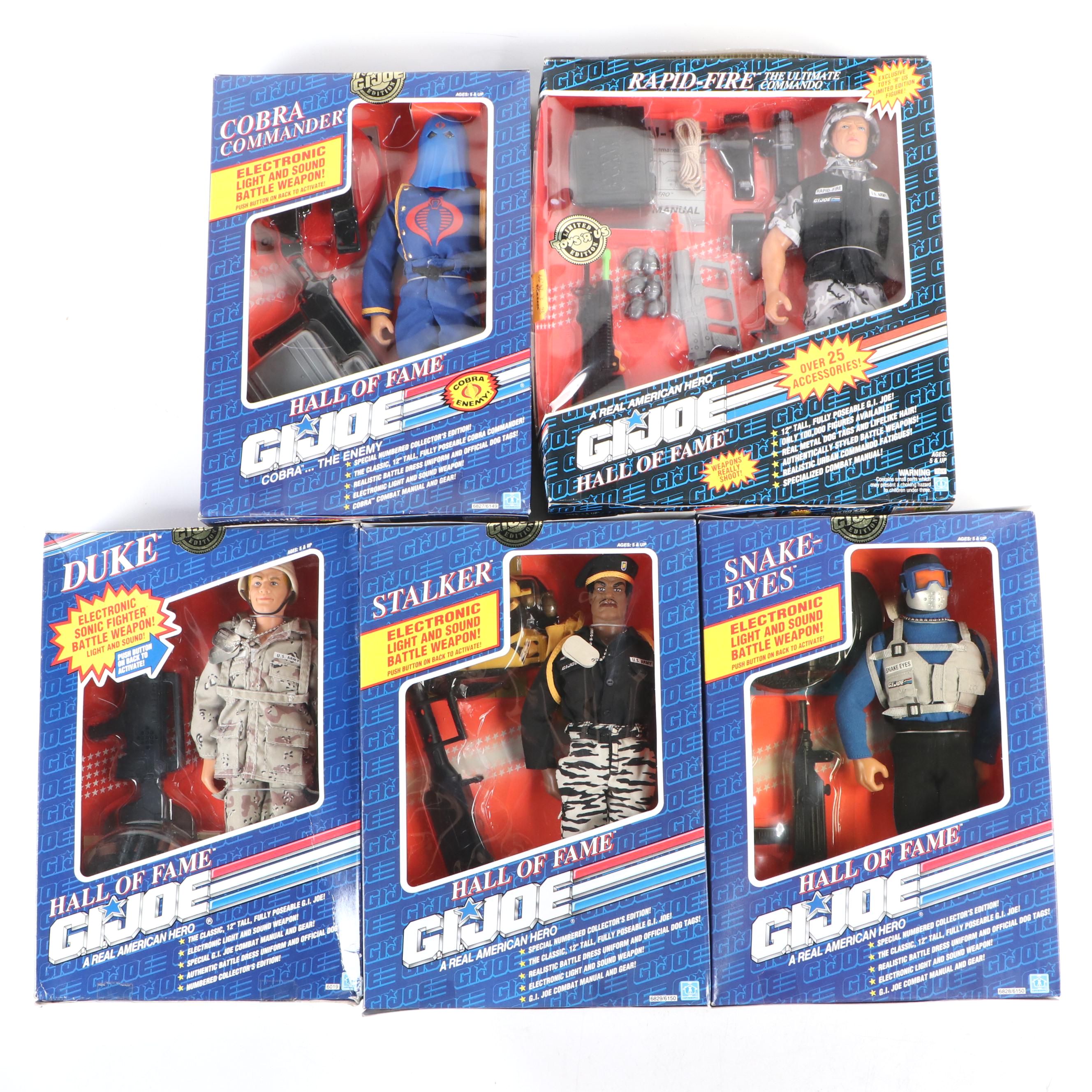 Hasbro "Cobra Commander," "Duke" and More G.I. Joe Action Figures, 1990s