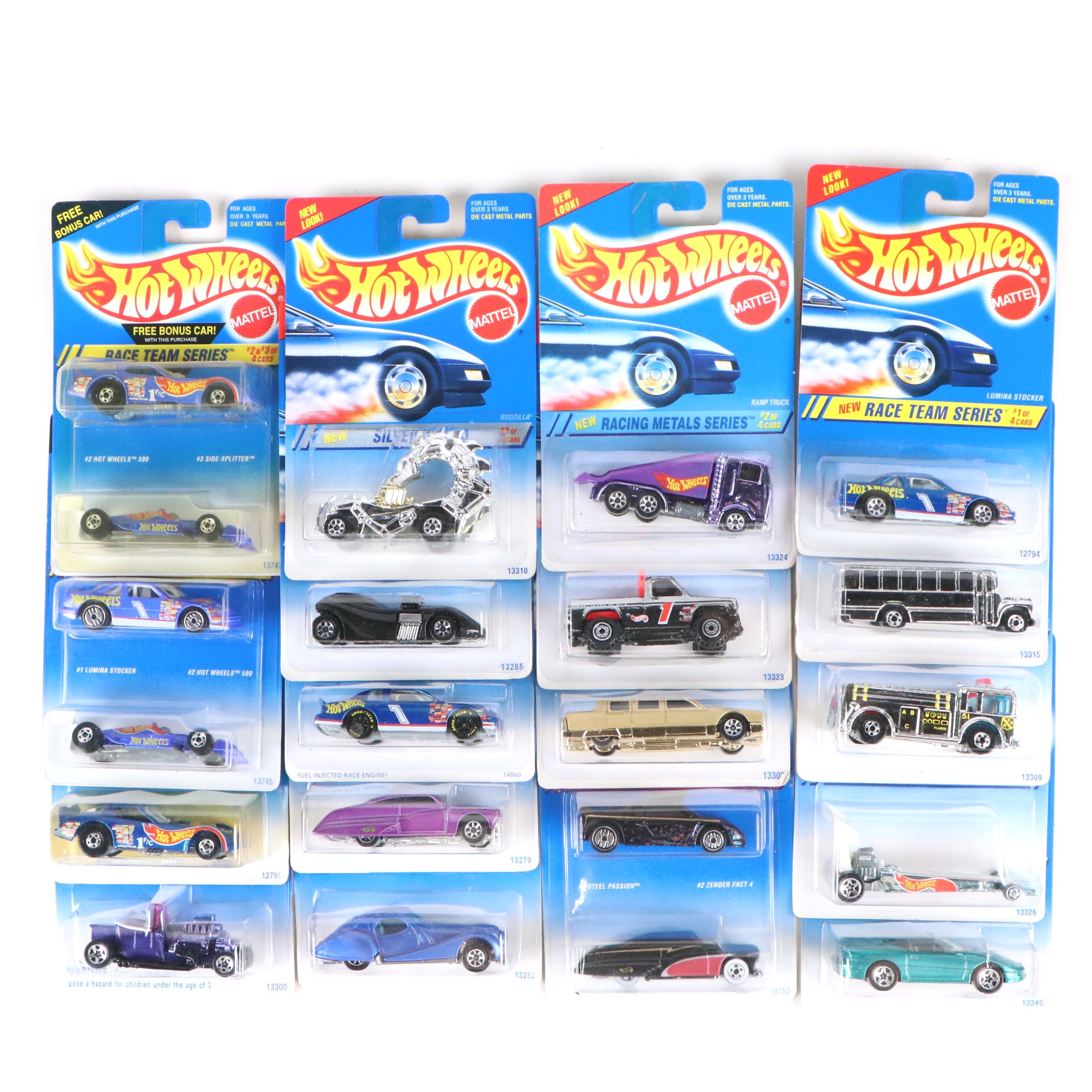 Hot Wheels "Rodzilla," "Pearl Passion" and More Toy Cars, 1994–1995
