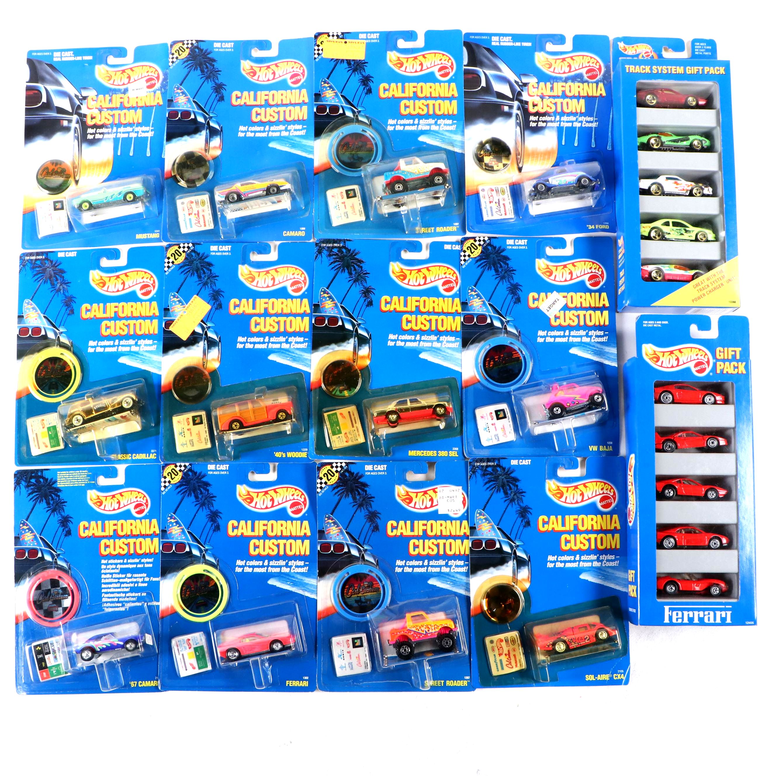Hot Wheels "Street Roader," "Ferrari" and More Toy Cars