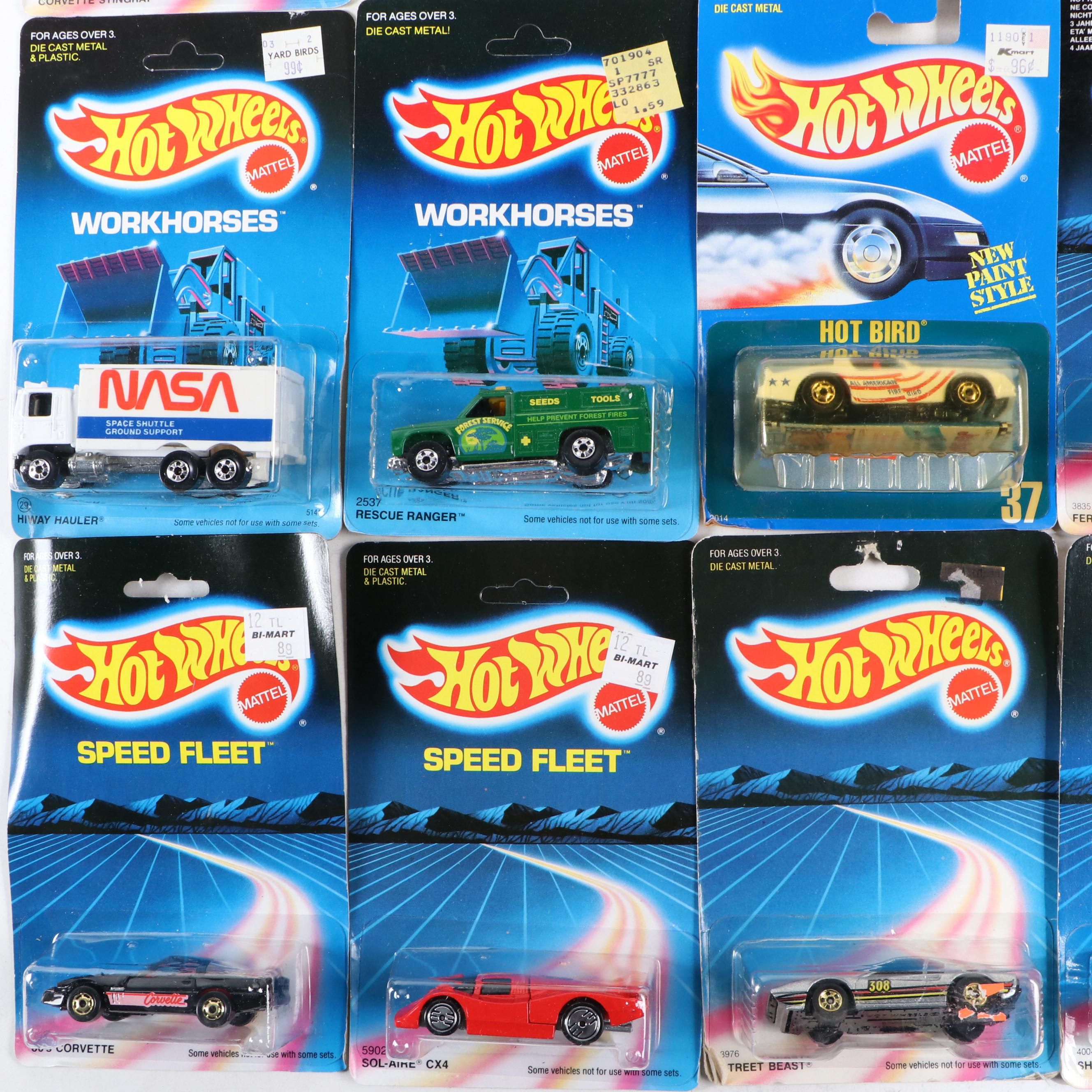 Hot Wheels "Street Beast," "Rescue Ranger" and More Toy Cars, 1980s