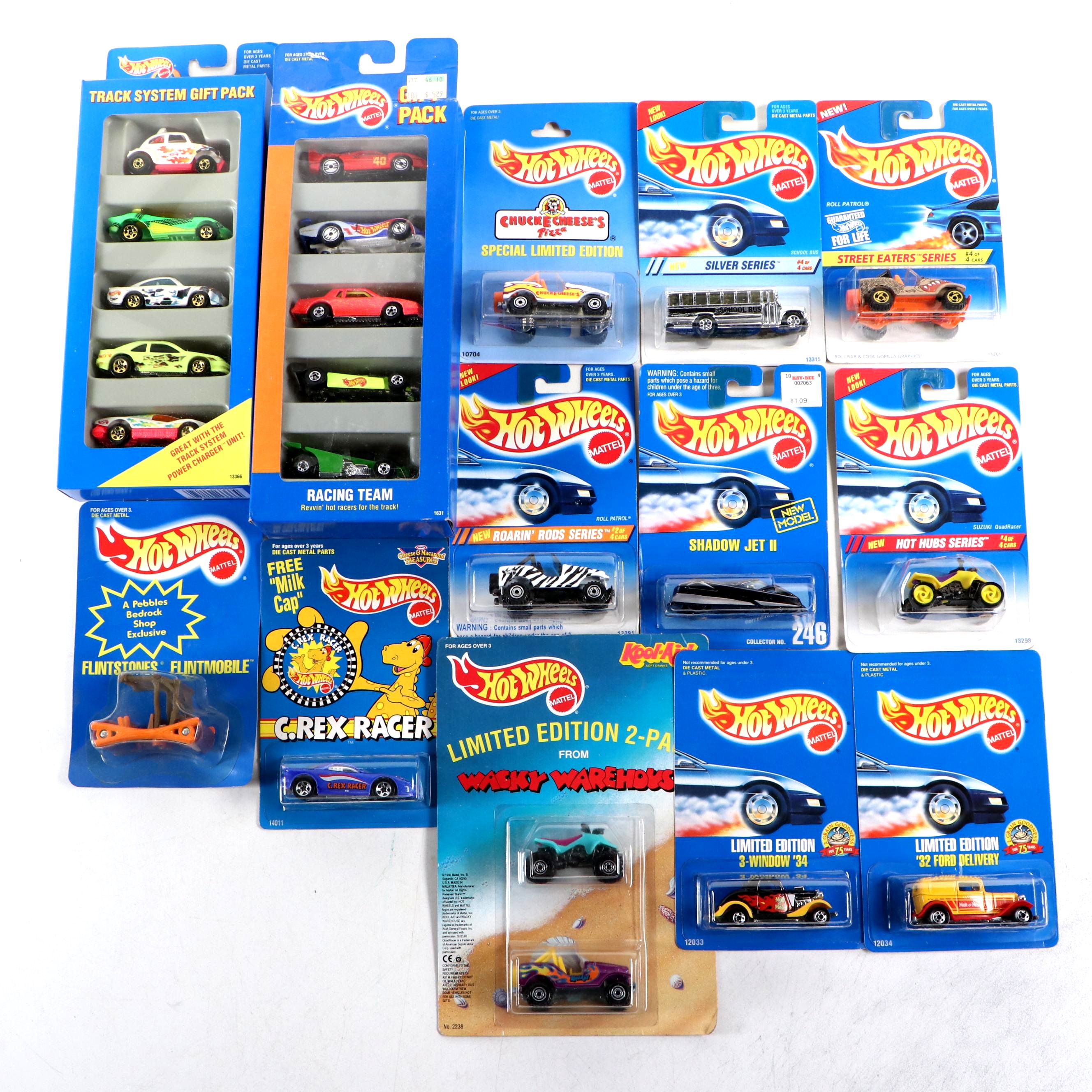 Hot Wheels "Racing Team," "Roll Patrol" and More Toy Cars, 1991–1995