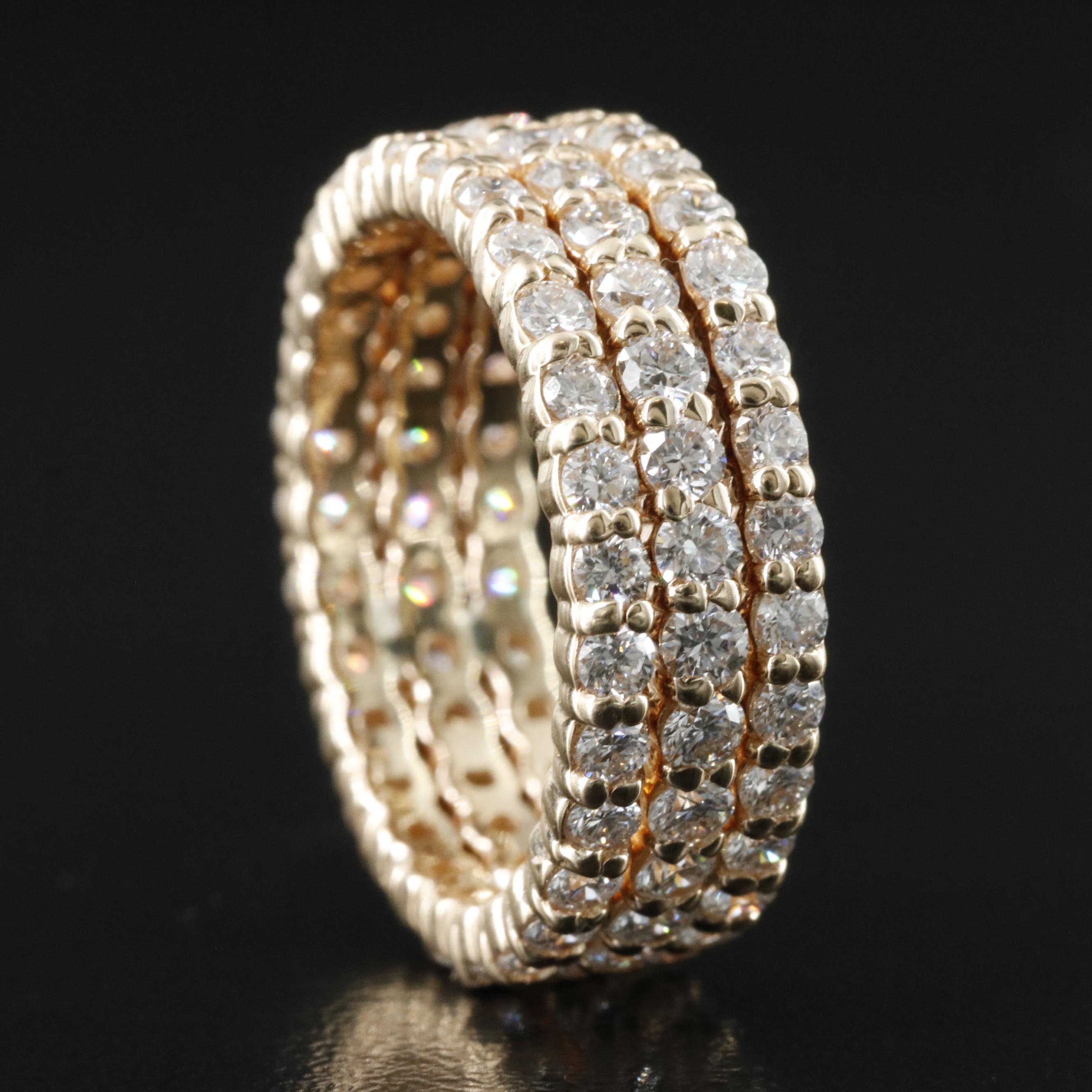 14K 2.17 CTW Lab Grown Diamond Eternity Band
