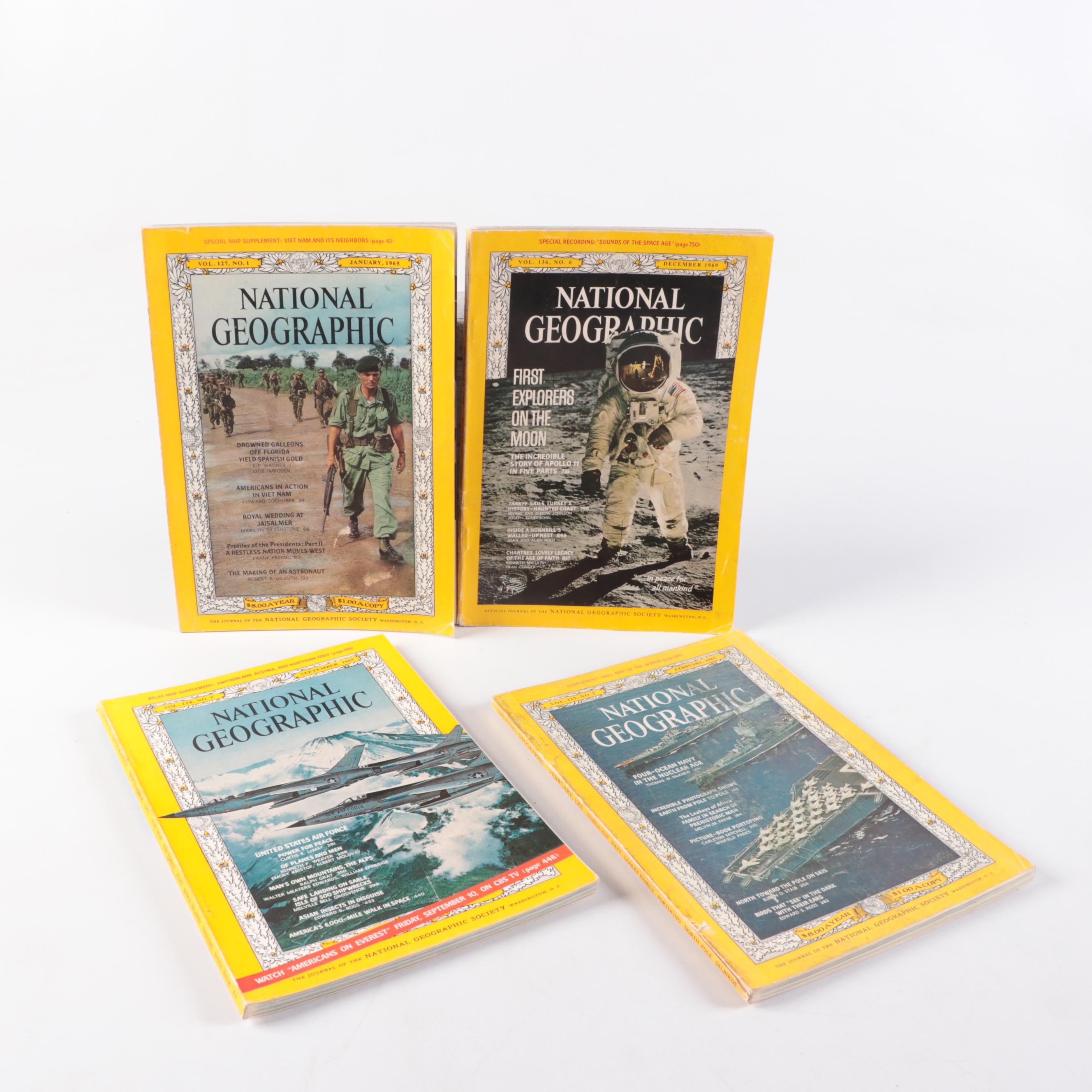 National Geographic Volumes, 1960s