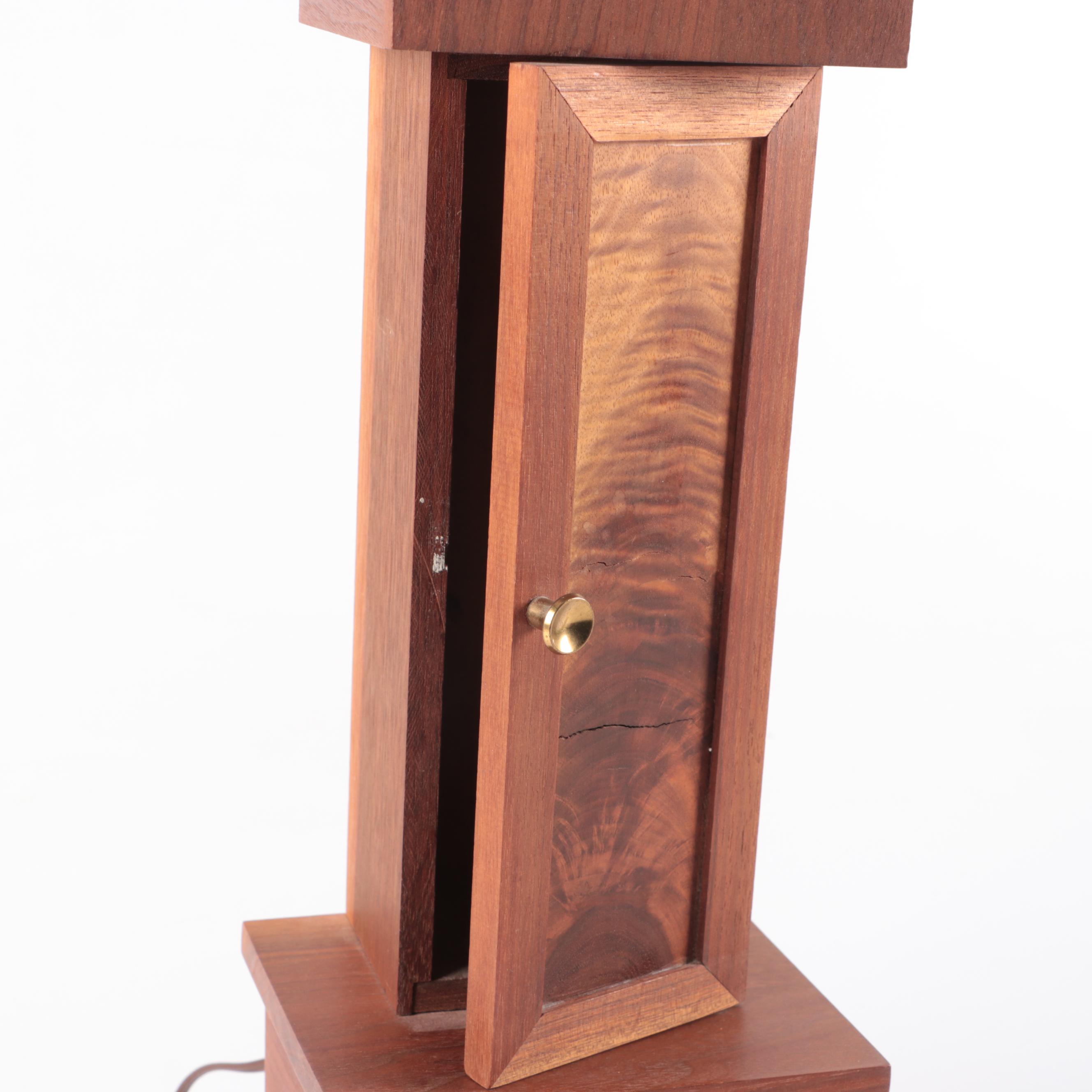 Lanshire Wood Miniature Grandfather Clock
