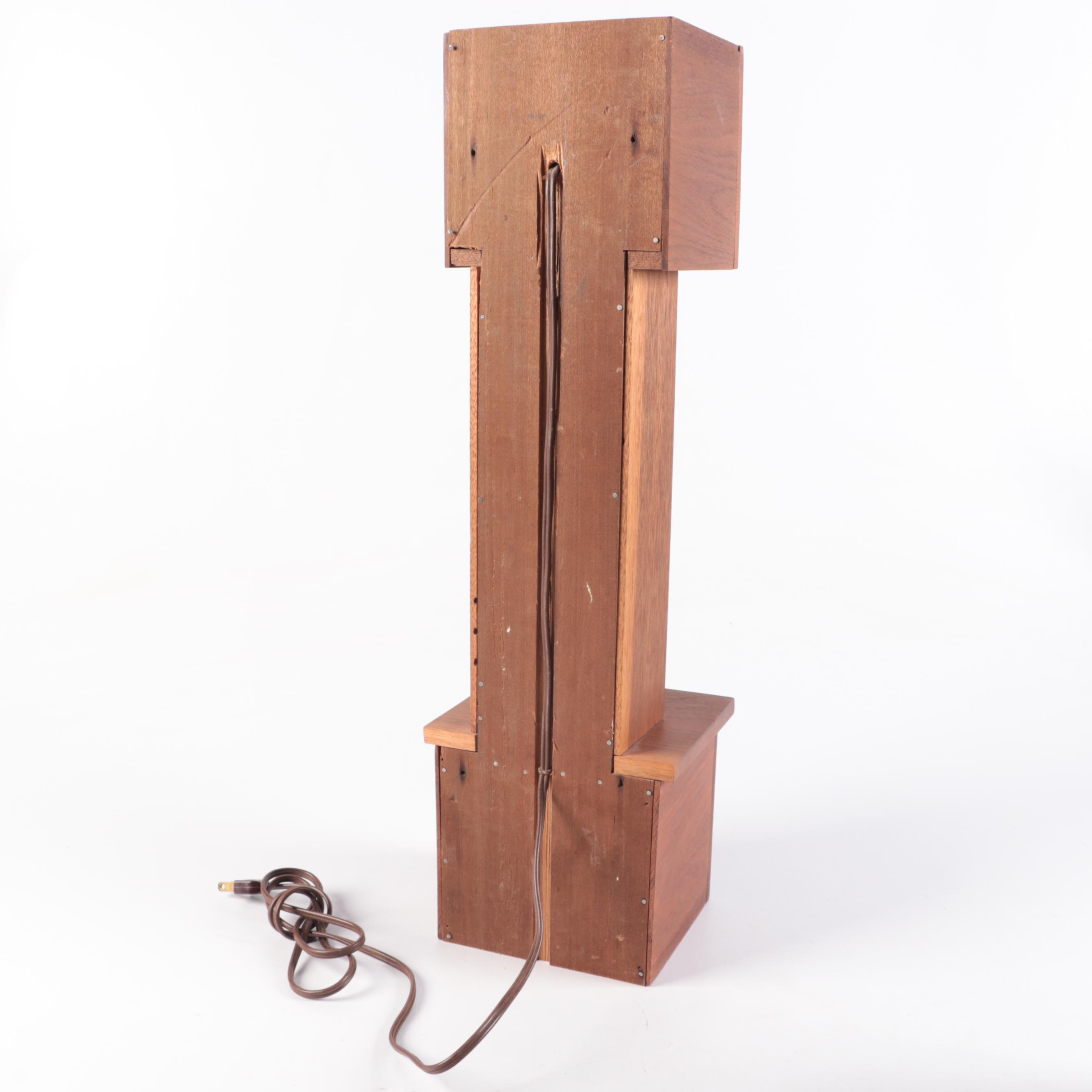 Lanshire Wood Miniature Grandfather Clock