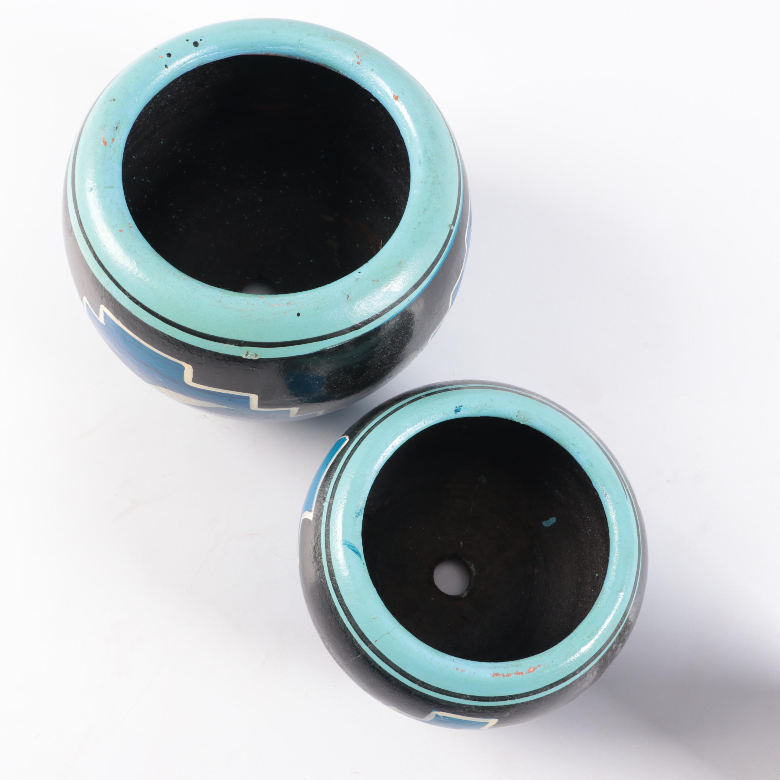 Mexican Clay Planters