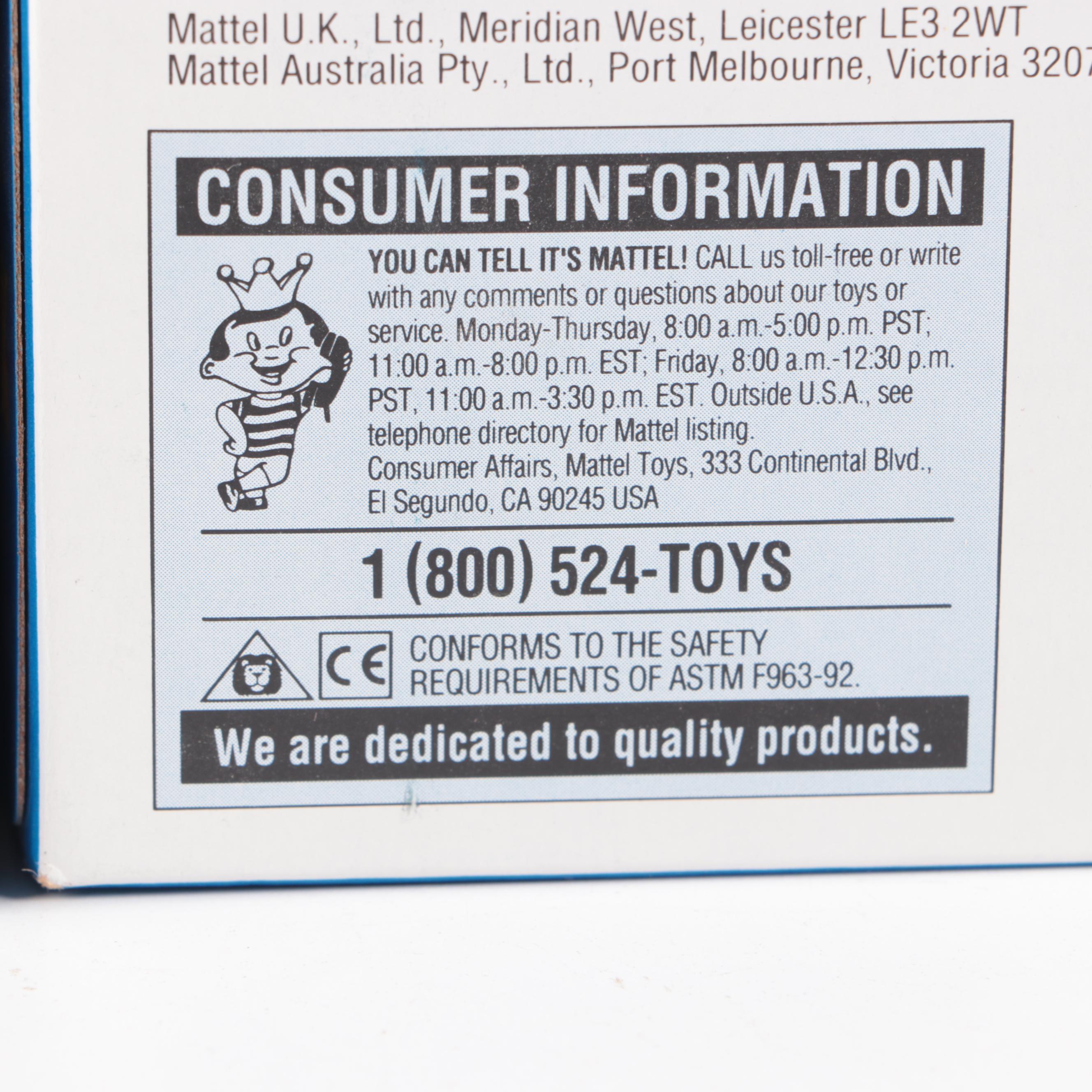 Hot Wheels "Chevrolet," "Racing Team" and More Car Gift Packs, 1993–1994