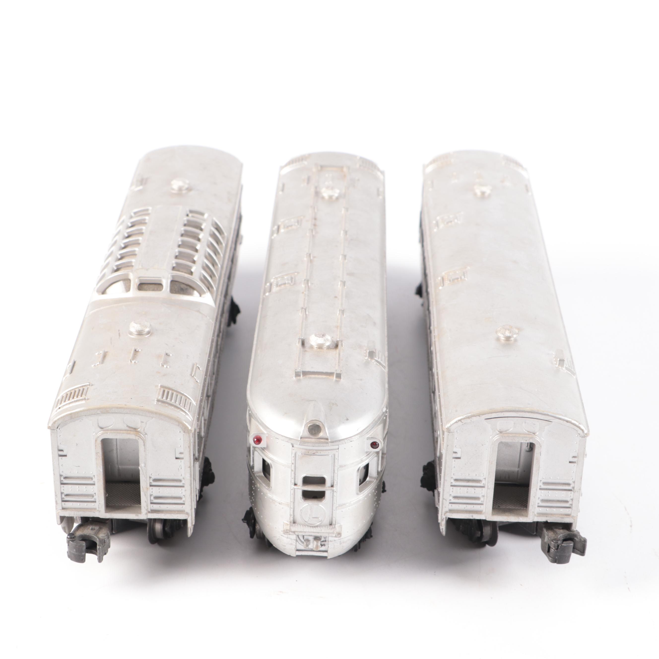 Lionel O Gauge "Clifton" Dome Car with Other Passenger Train Cars