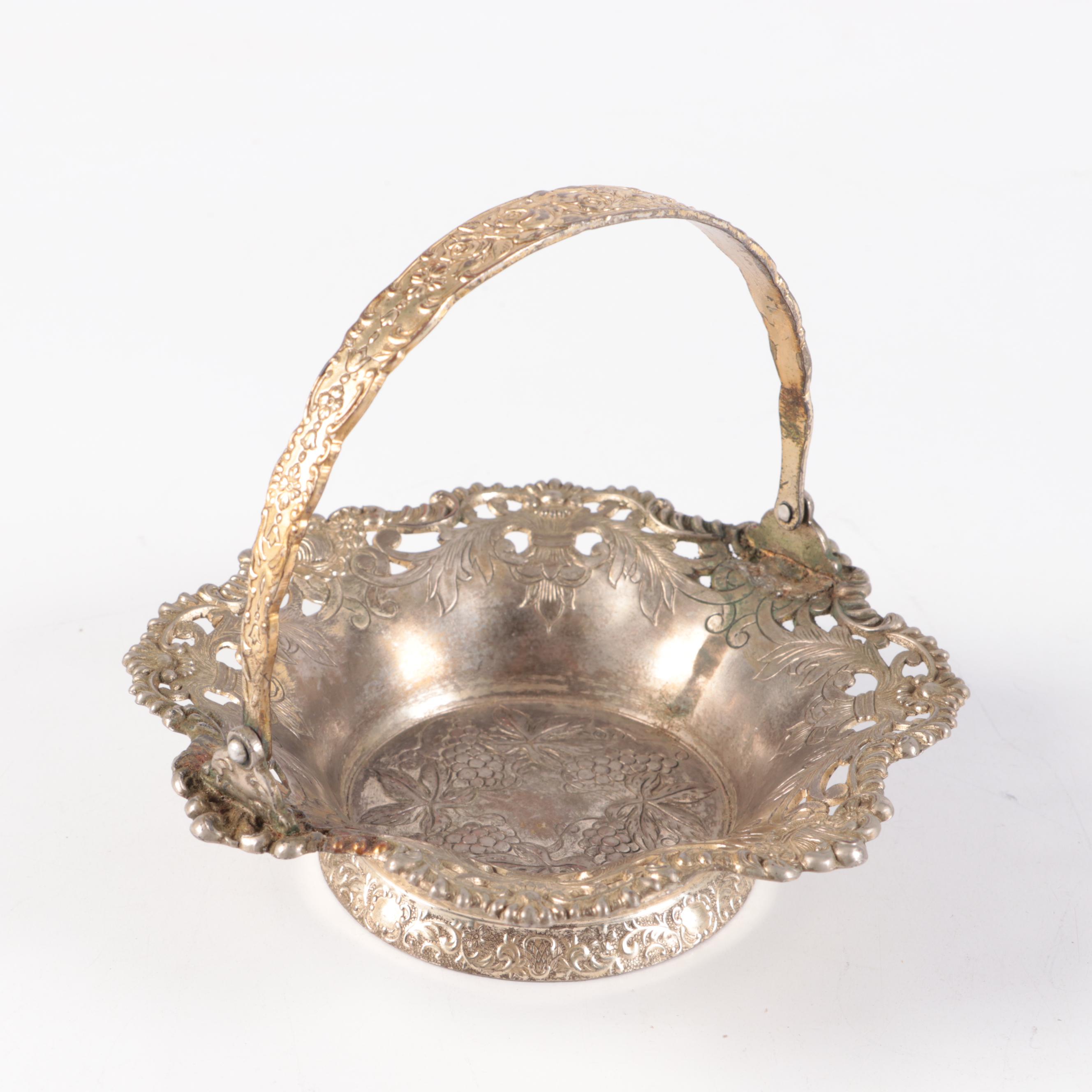 Vintage Occupied Japan with Other Art Deco Style Metal Ashtrays and Tableware