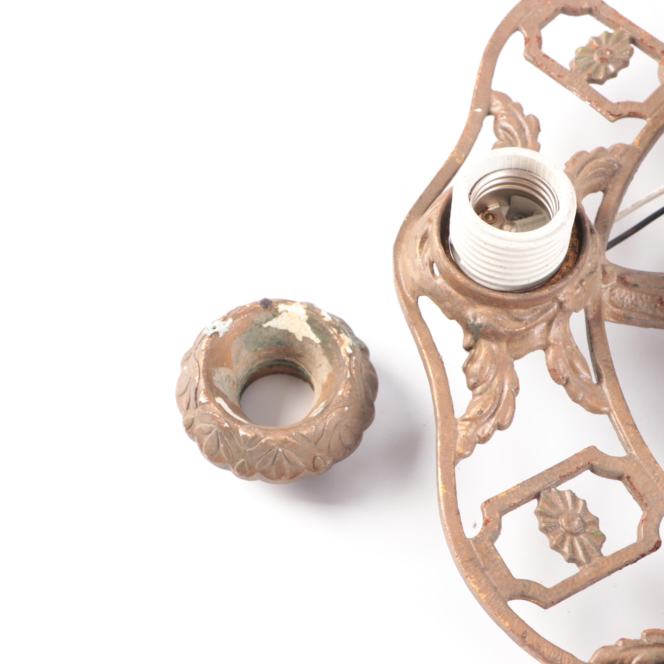 Loevsky & Loevsky Victorian Style Five-Arm Chandelier Frame