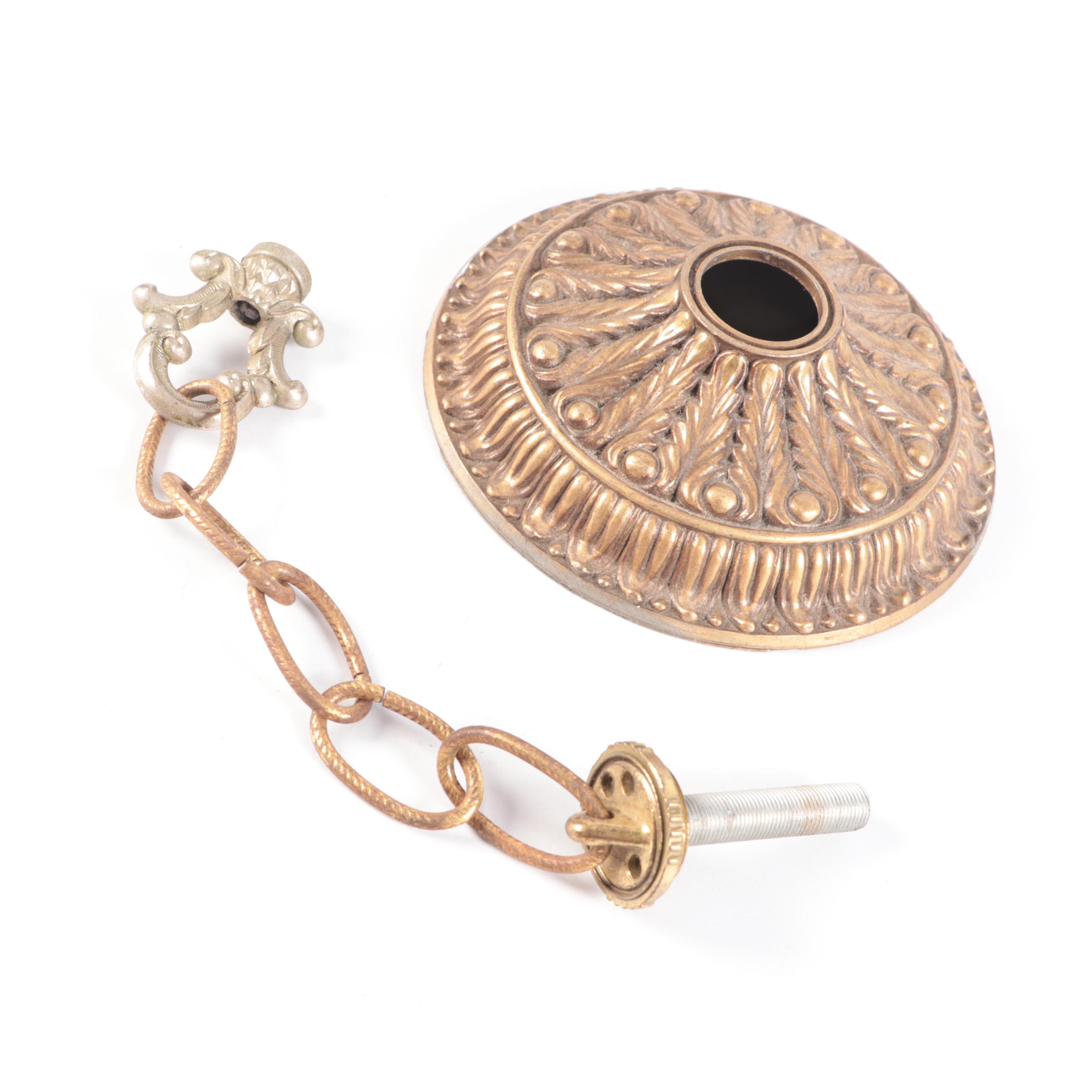 Loevsky & Loevsky Victorian Style Five-Arm Chandelier Frame