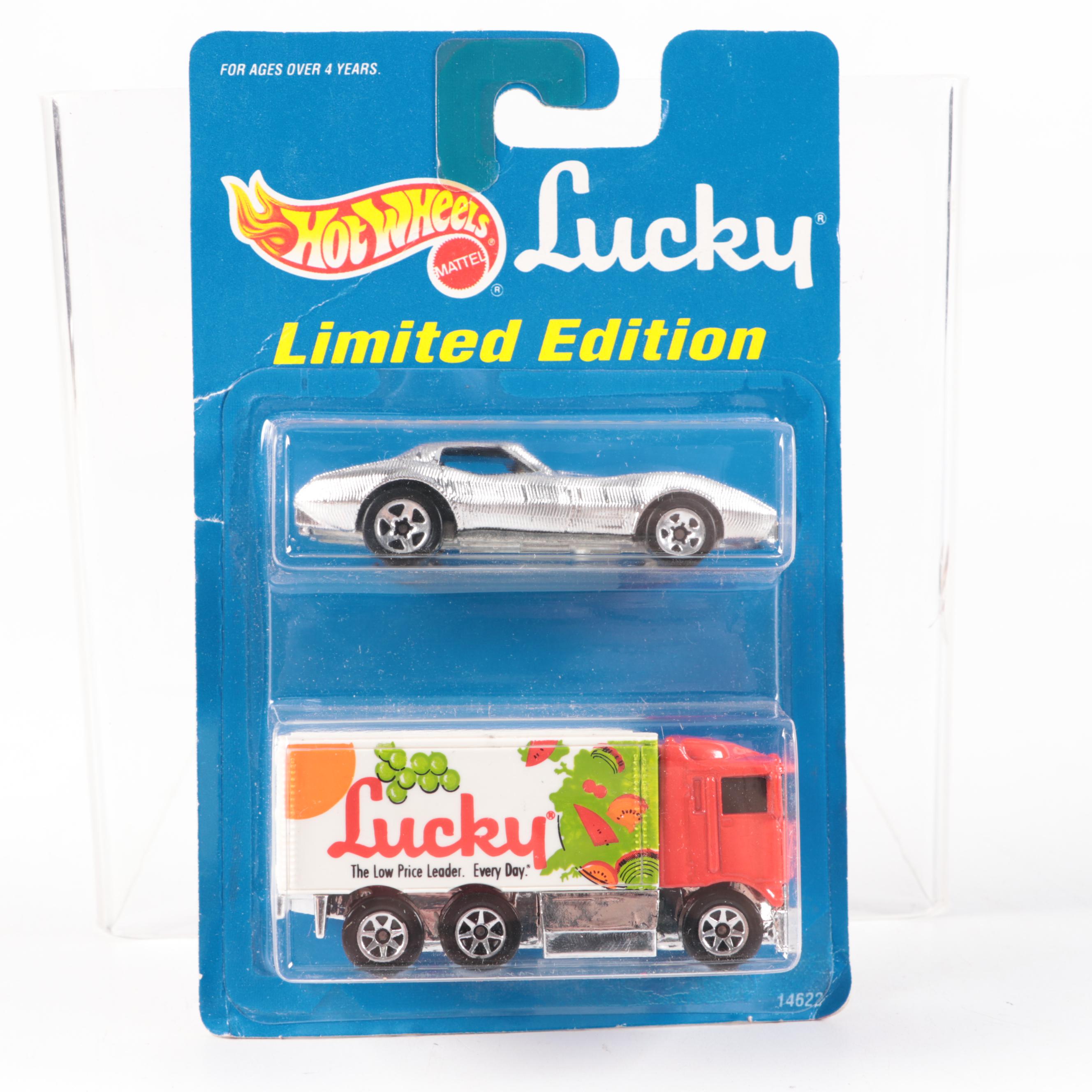 Hot Wheels "Lucky" Limited Edition Toy Cars, 1995