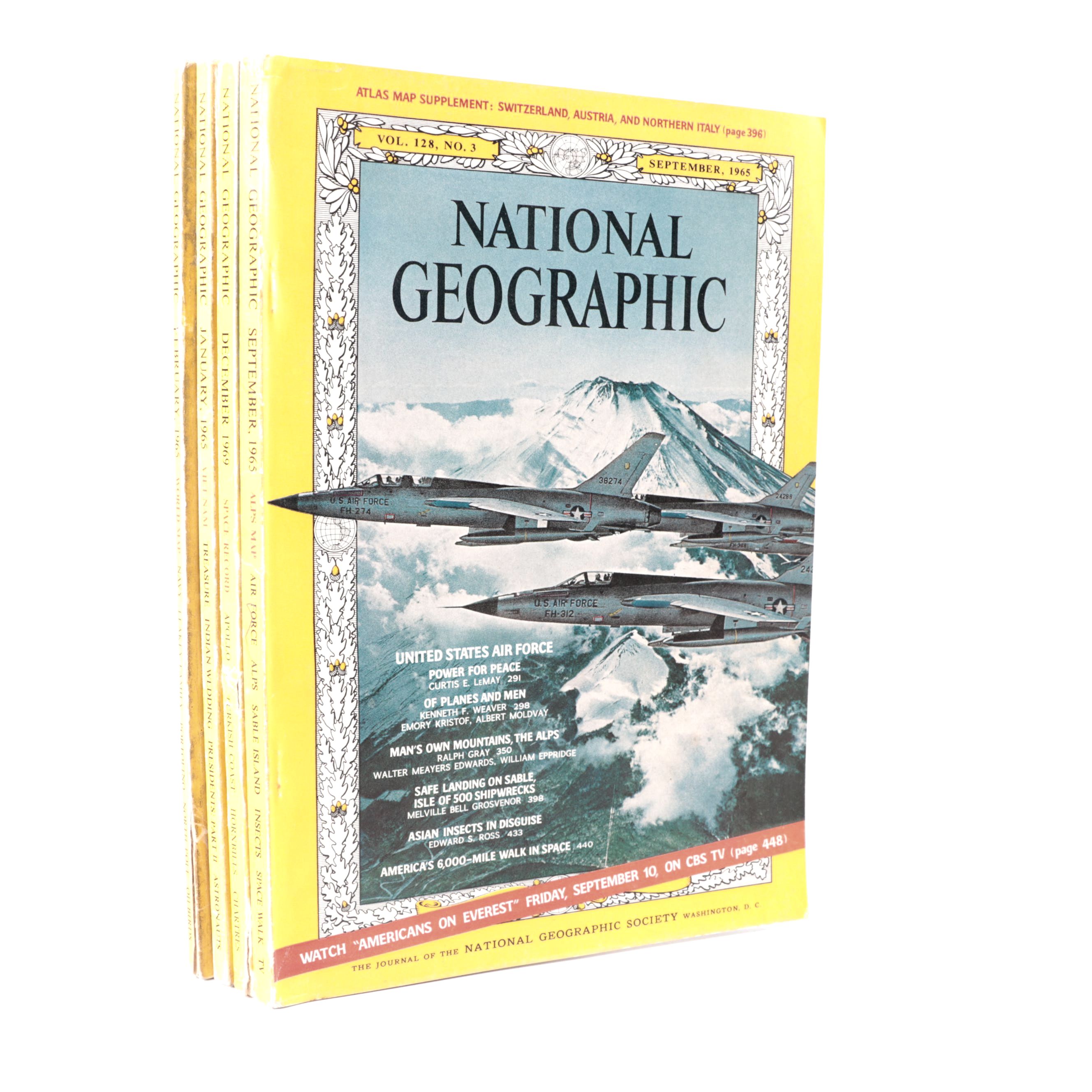 National Geographic Volumes, 1960s
