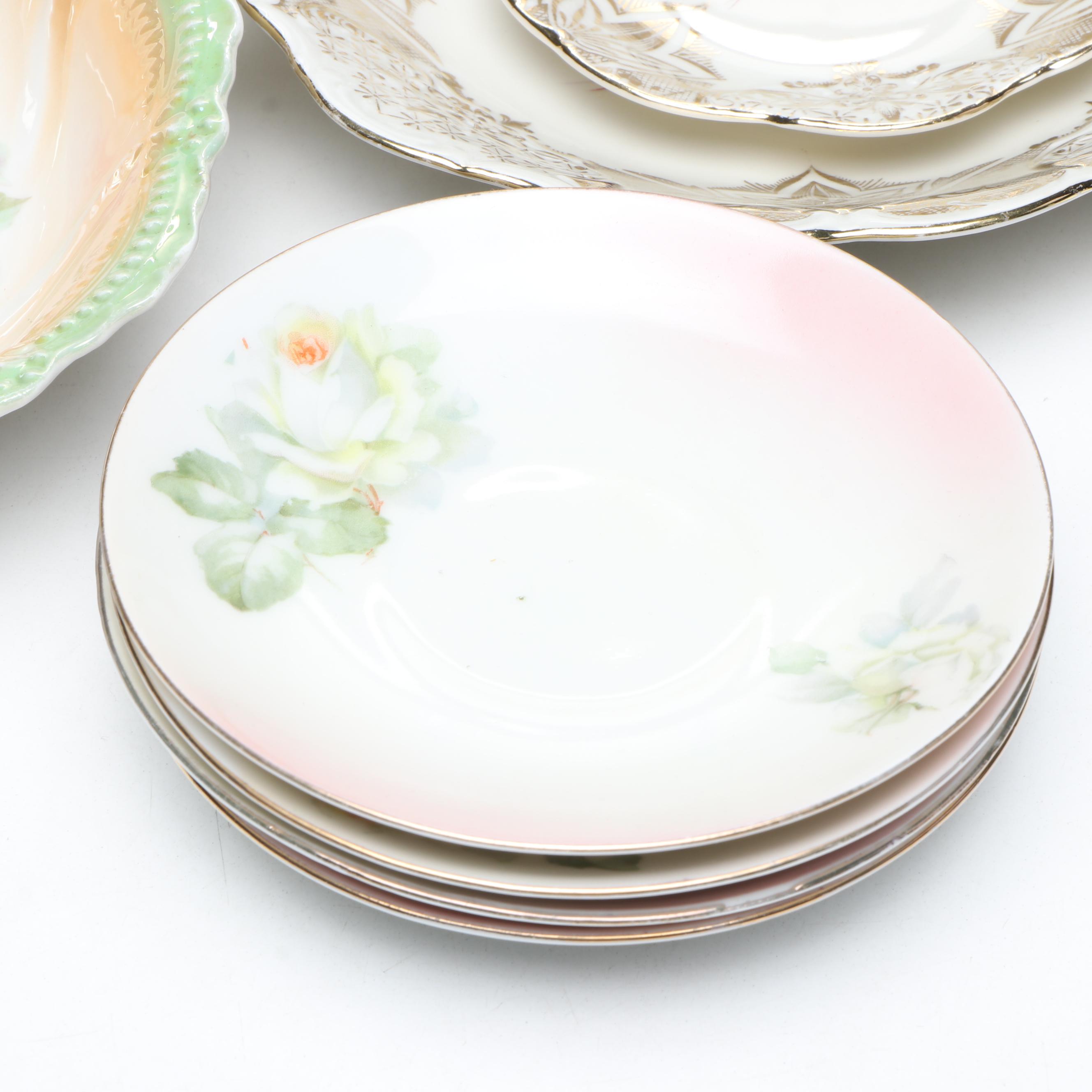 German with Other Porcelain Plates and Bowls