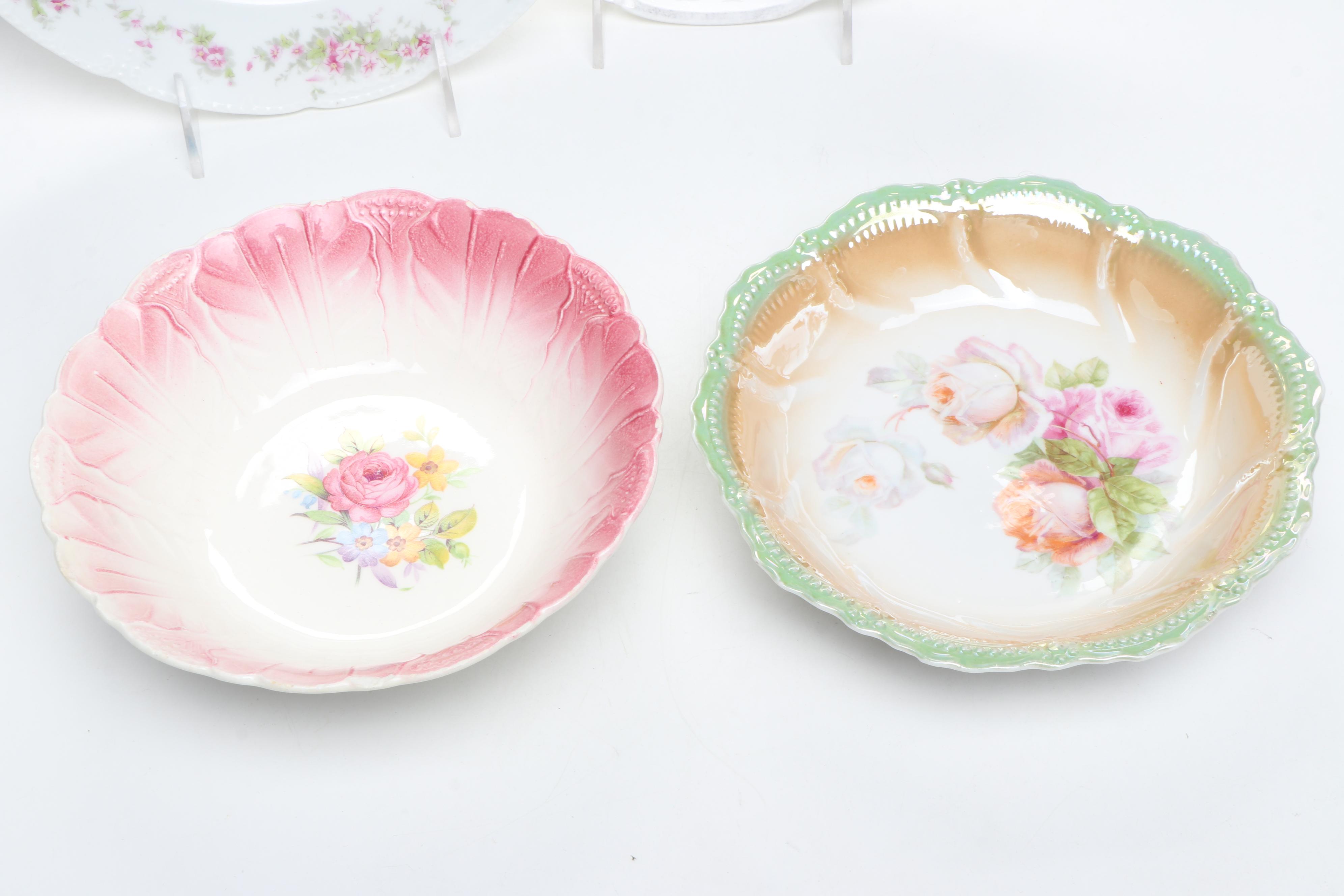 German with Other Porcelain Plates and Bowls