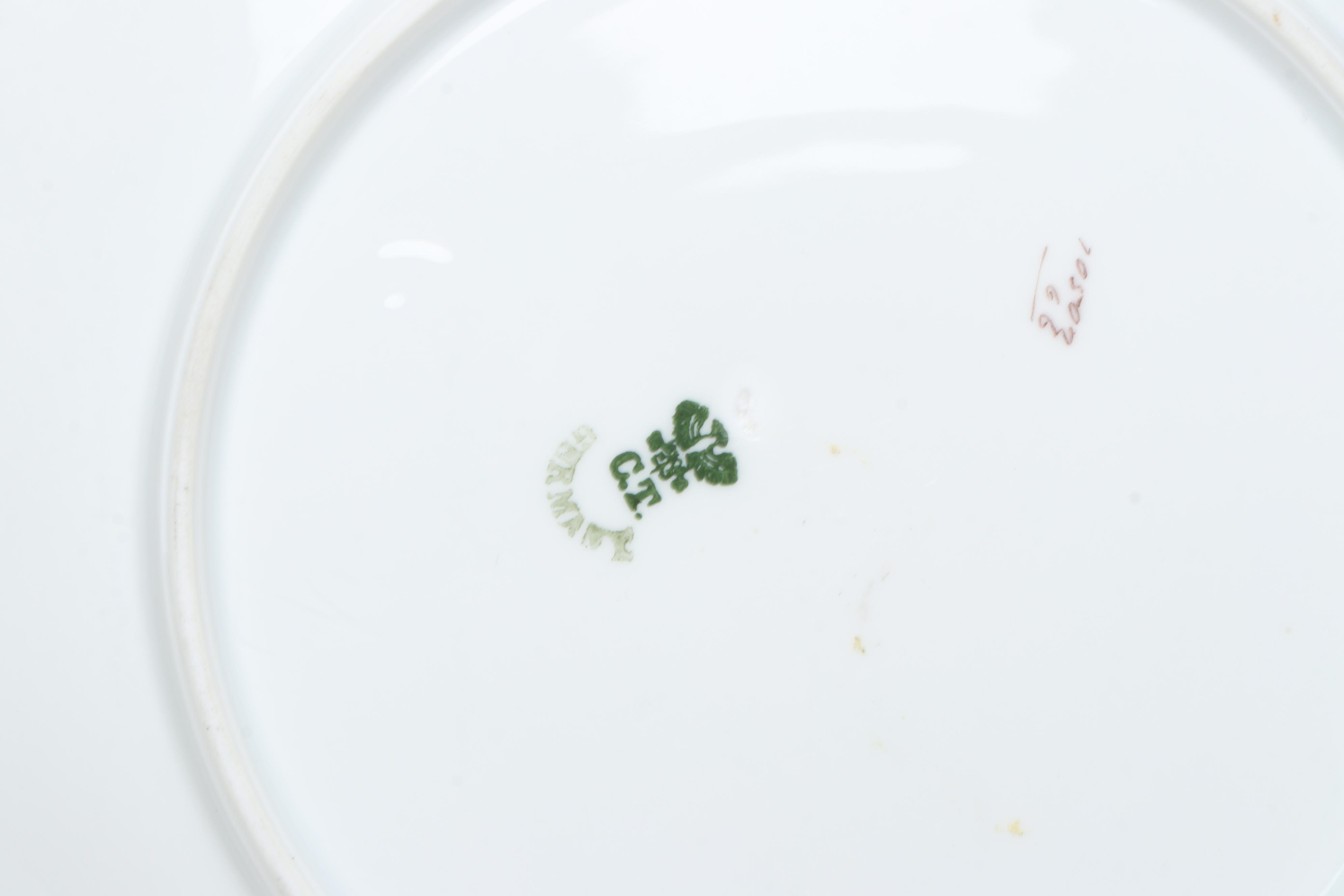 German with Other Porcelain Plates and Bowls