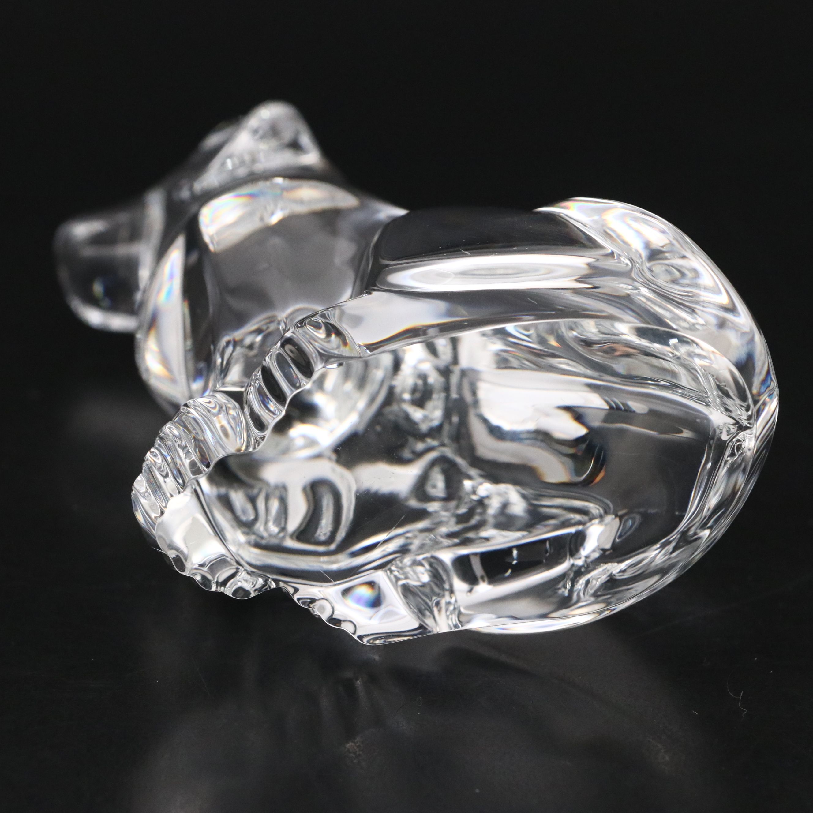 Steuben Art Glass "Loyal Companion" Dog Figurine