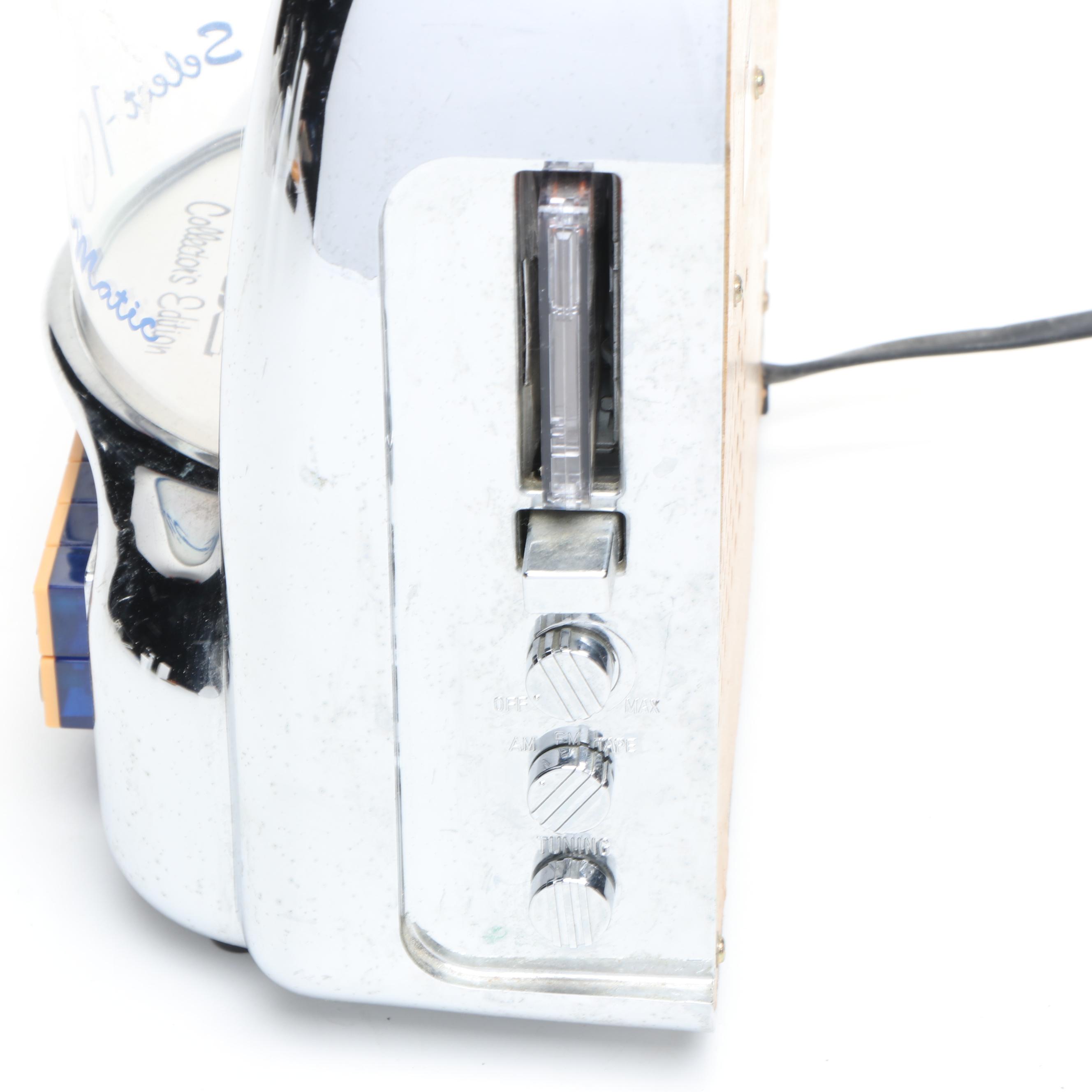 Crosley Collector's Edition Tabletop Jukebox and Radio