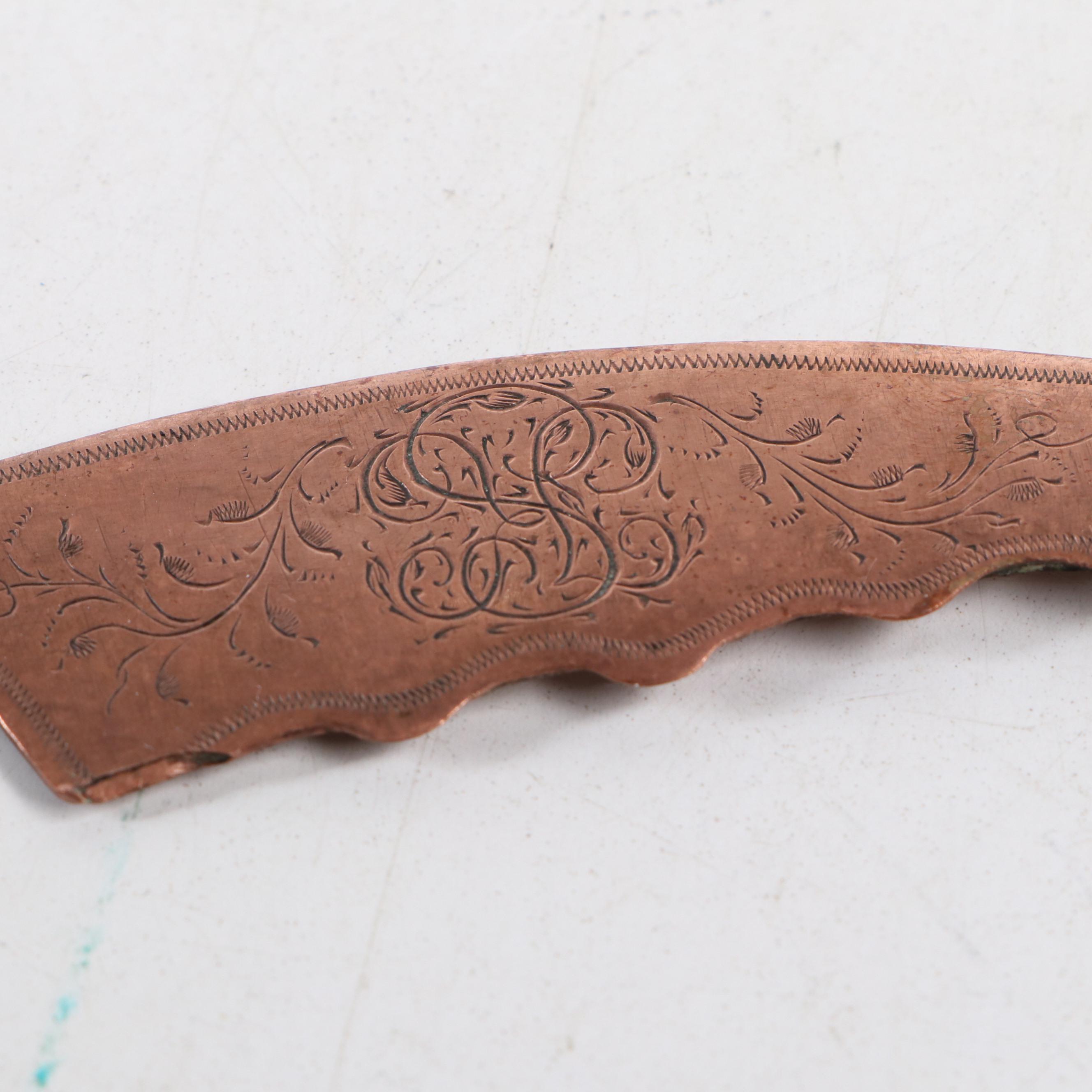 WWI French Trench Art Letter Openers