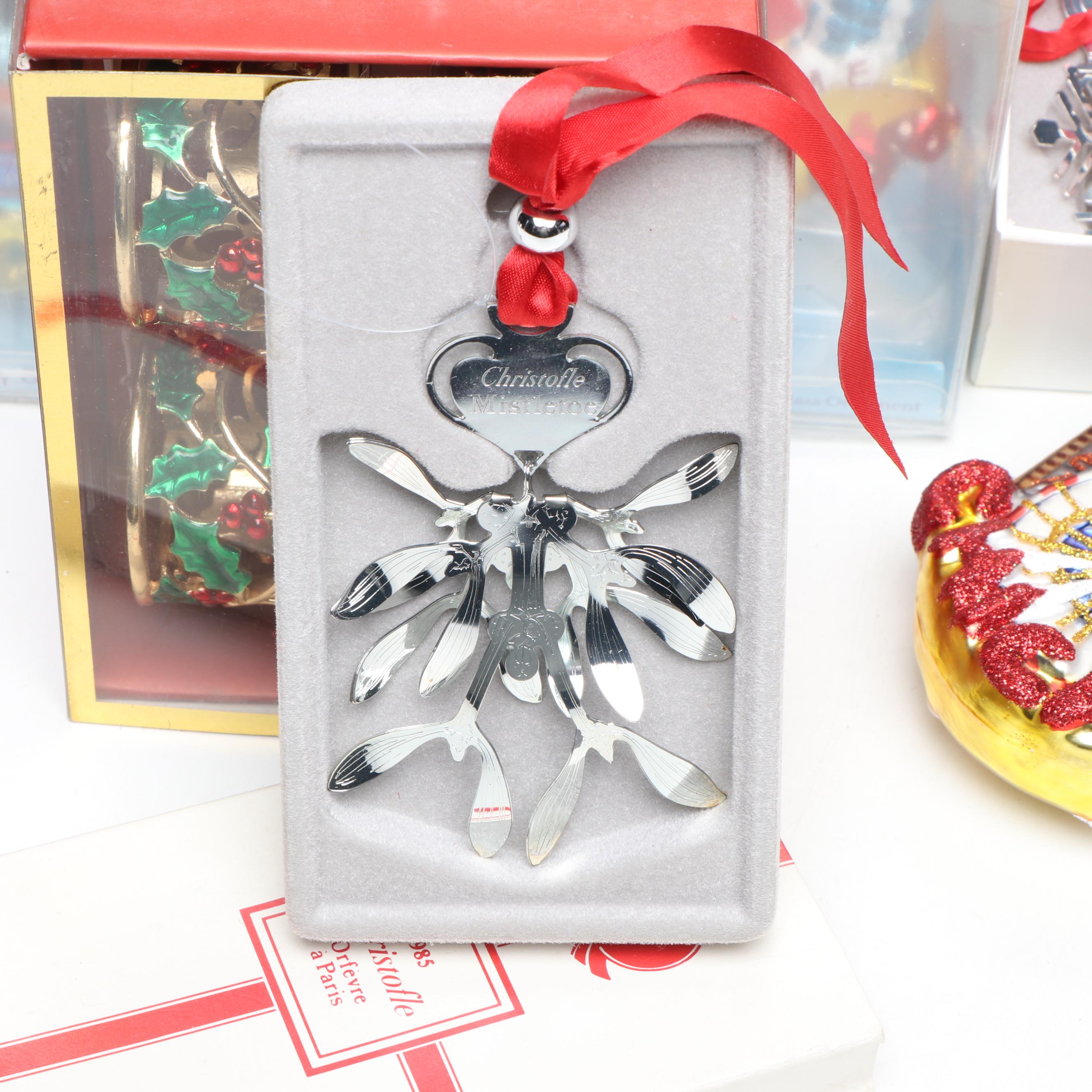 Georg Jensen, Christofle and More Ornaments with Other Christmas Decorations