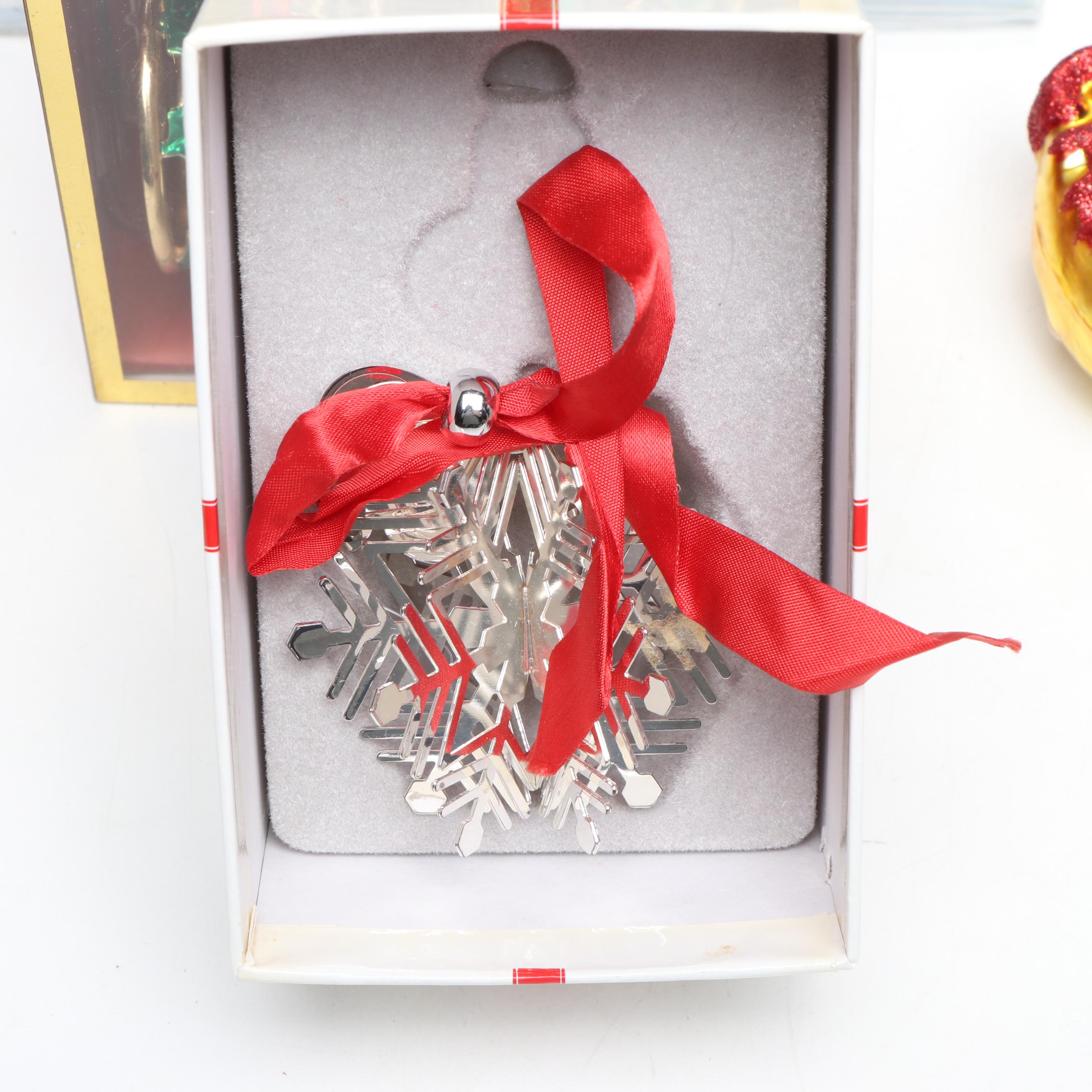 Georg Jensen, Christofle and More Ornaments with Other Christmas Decorations