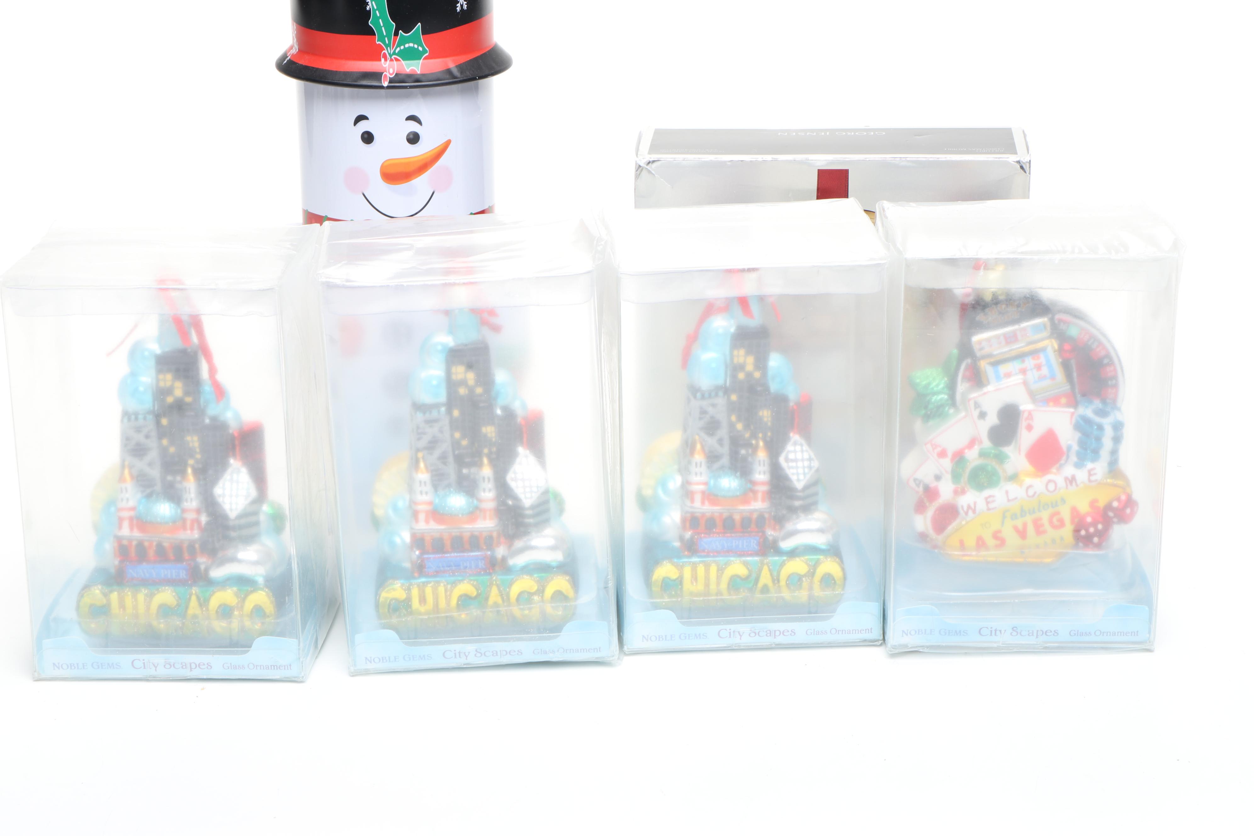 Georg Jensen, Christofle and More Ornaments with Other Christmas Decorations