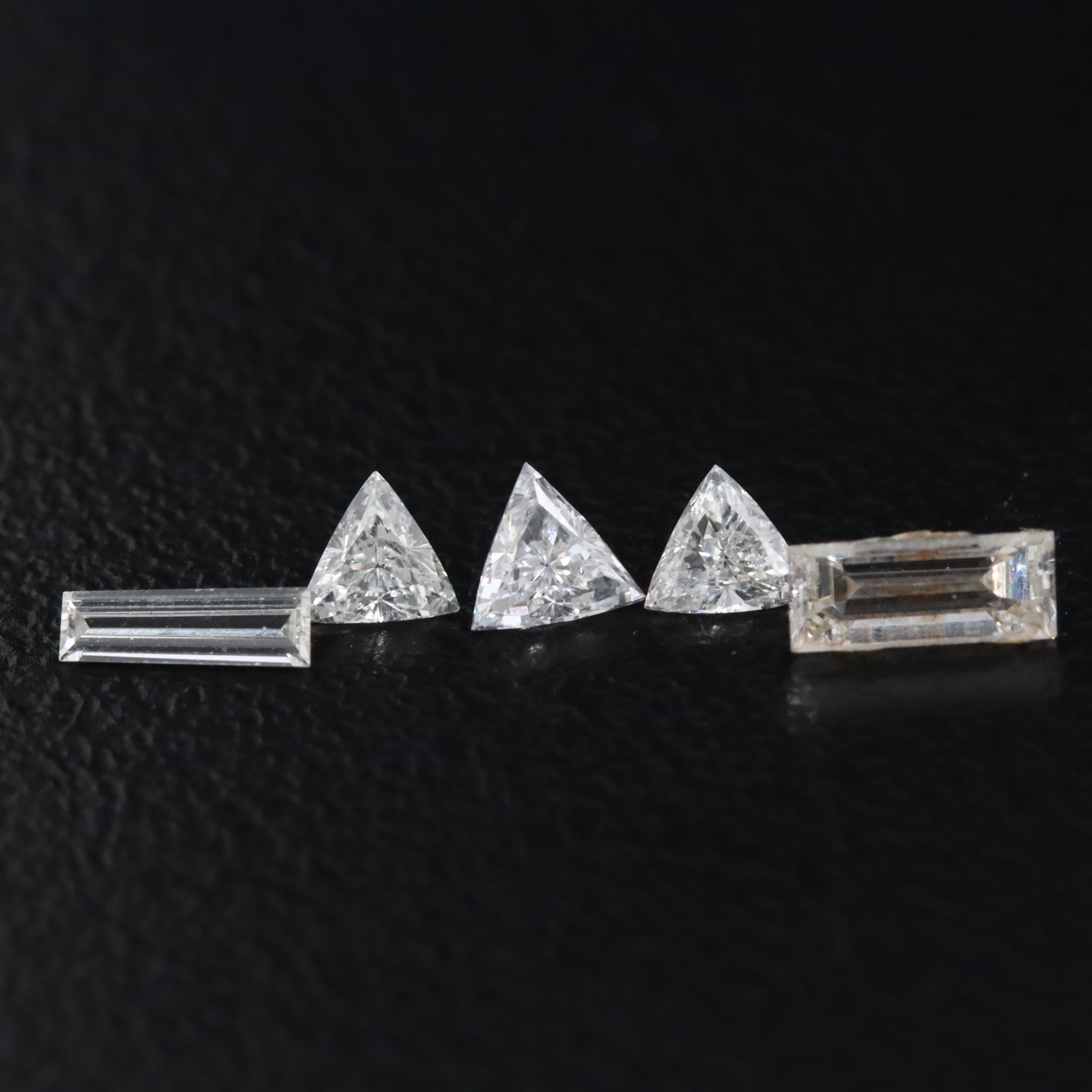 Loose 0.49 CTW Diamond Lot