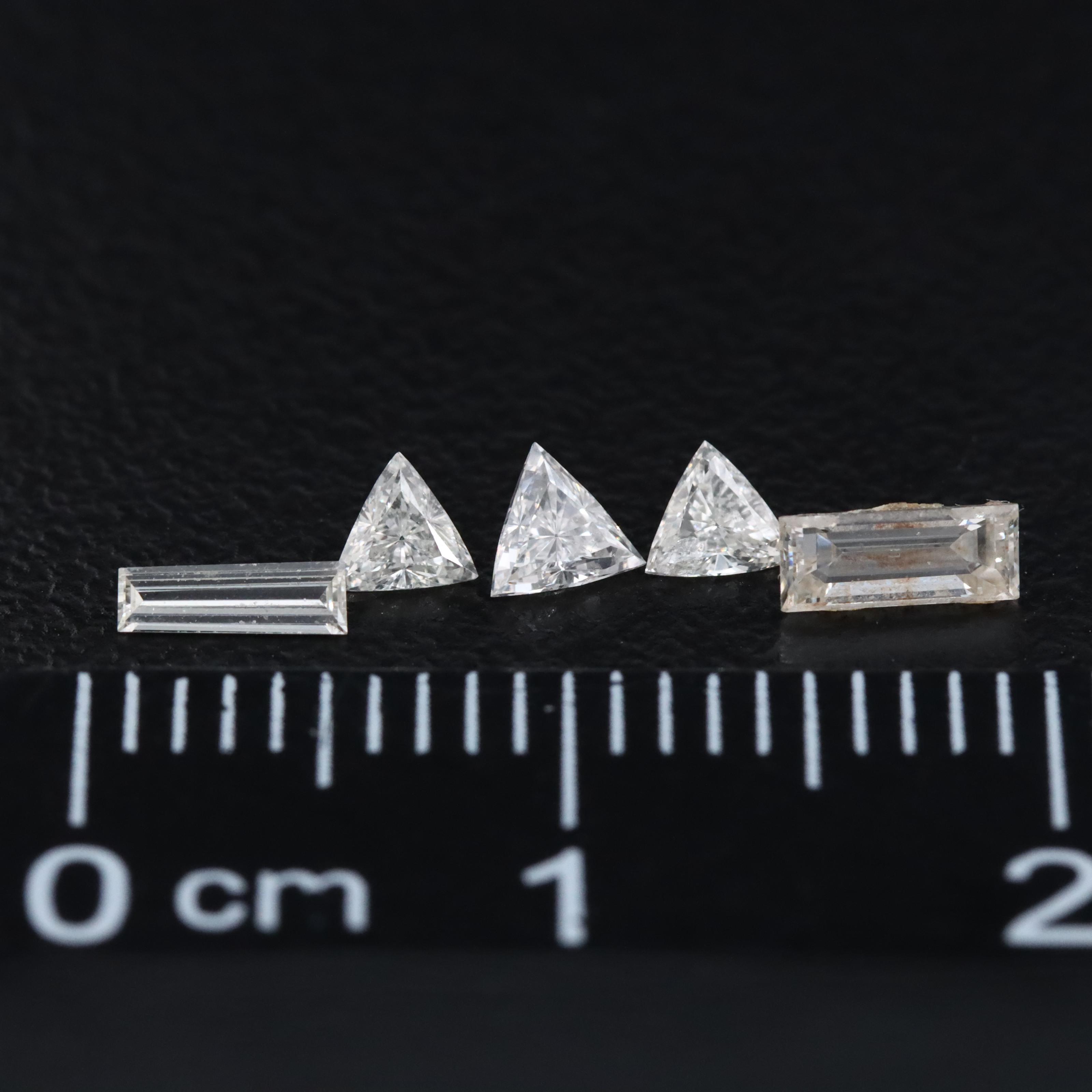 Loose 0.49 CTW Diamond Lot