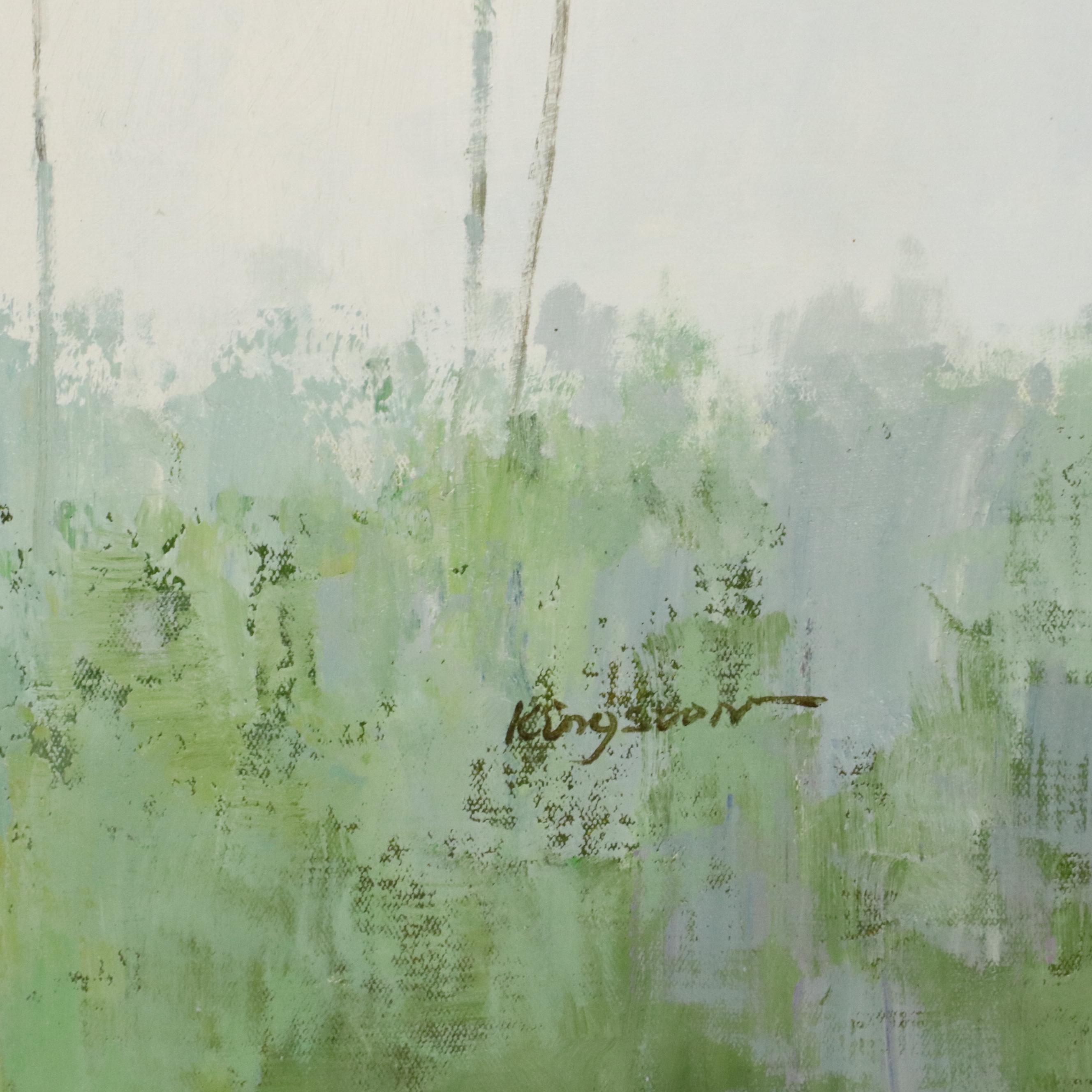 Kingston Forest Landscape Oil Painting, 21st Century