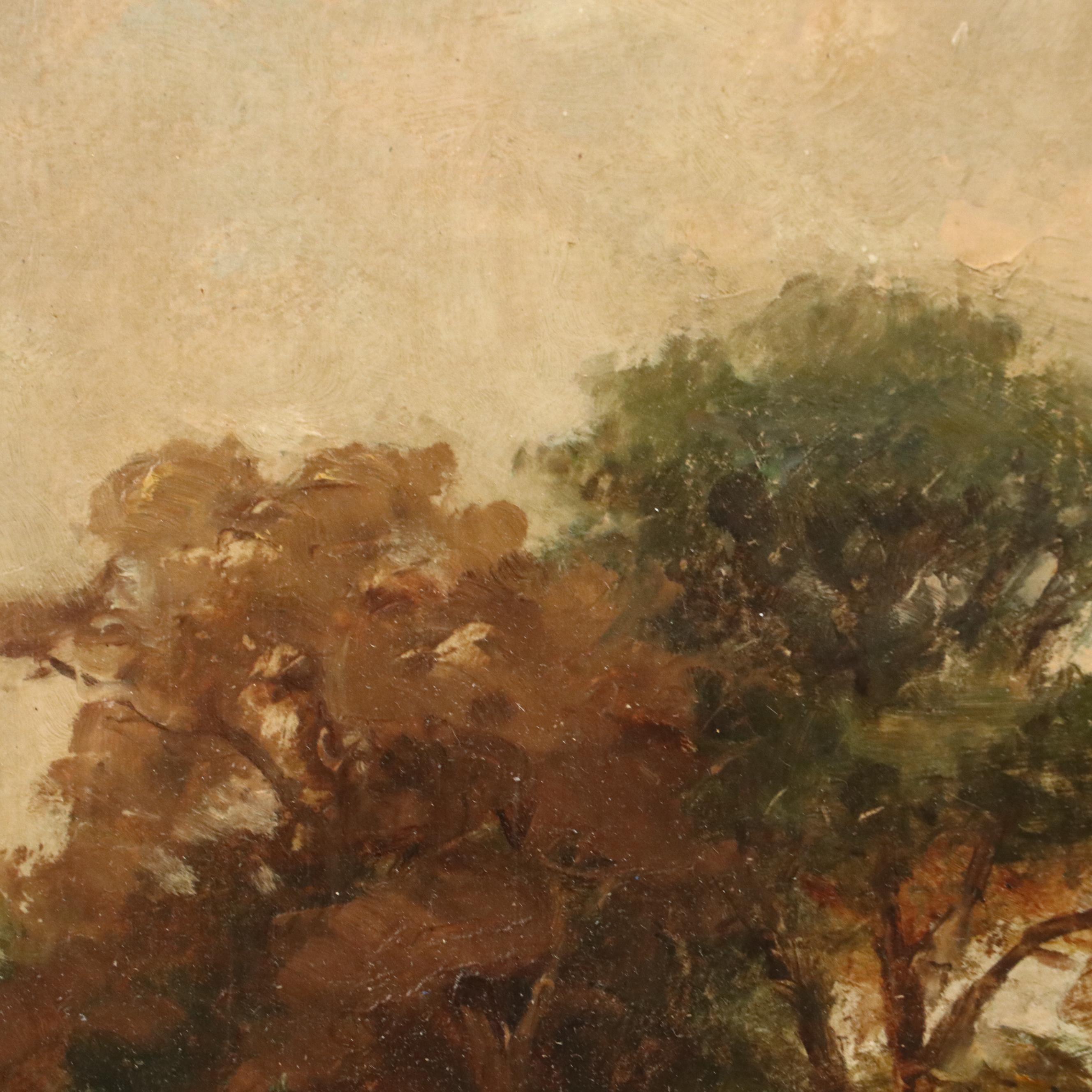 Josef Schilhabel German School Impressionistic Landscape, Early 20th century