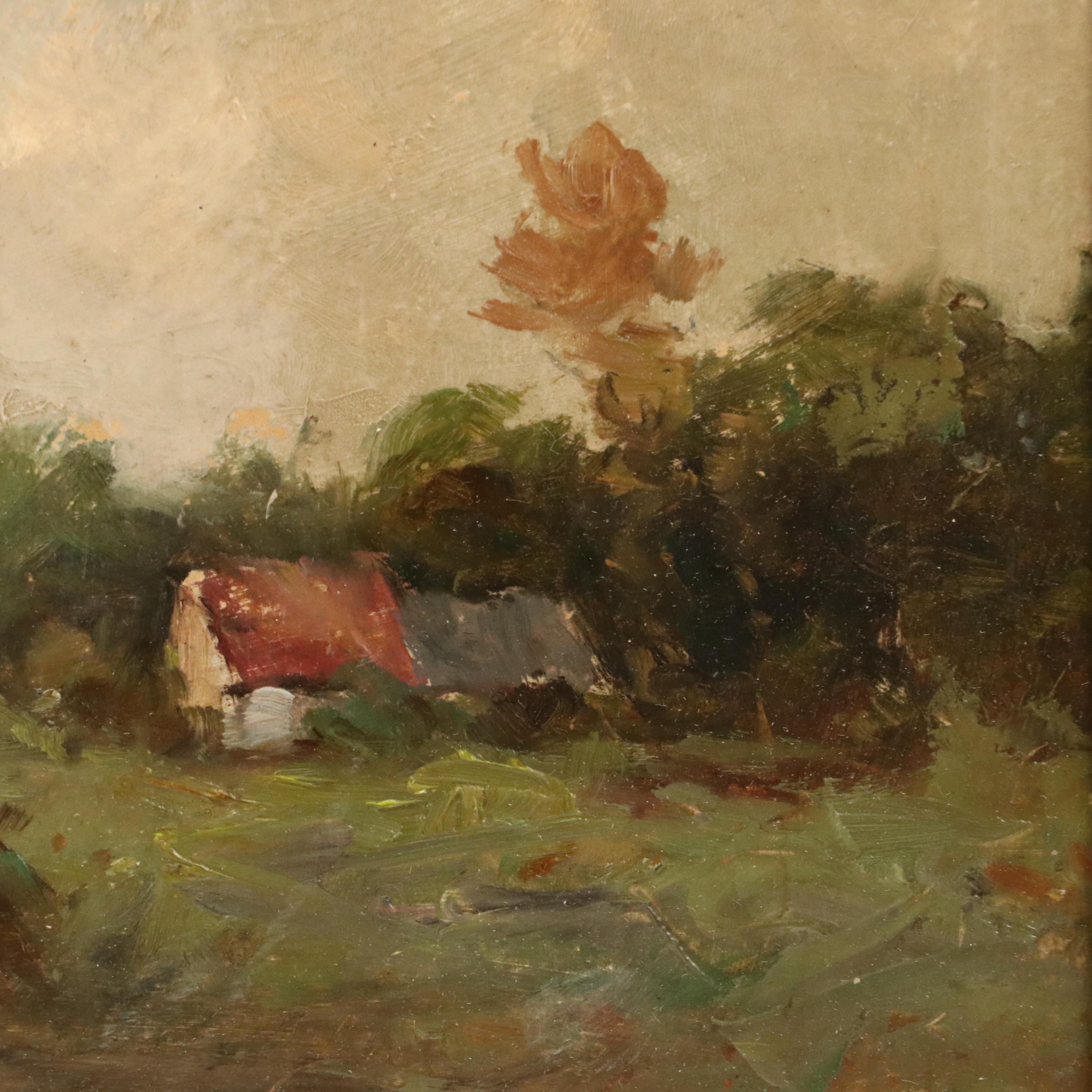 Josef Schilhabel German School Impressionistic Landscape, Early 20th century