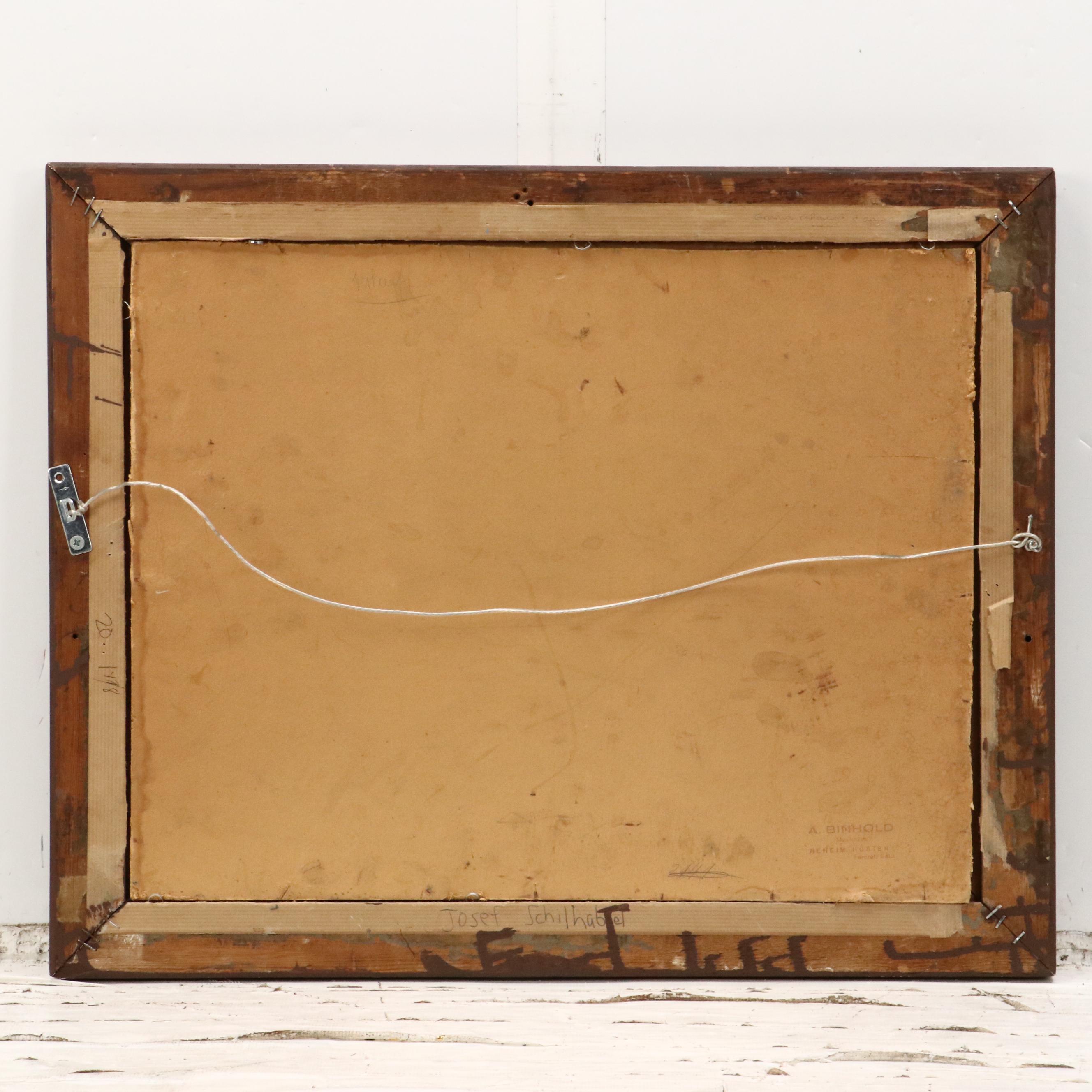 Josef Schilhabel German School Impressionistic Landscape, Early 20th century