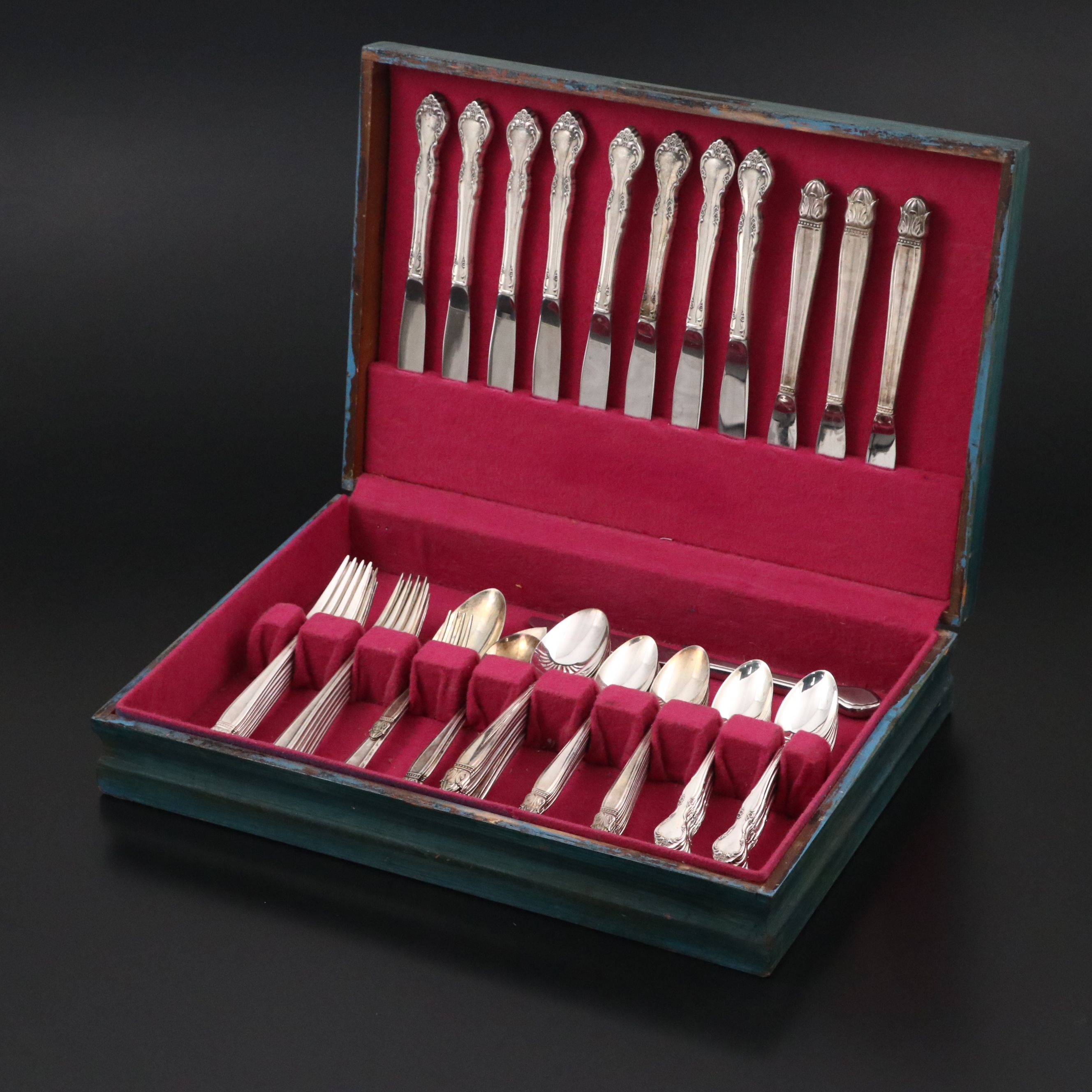 Holmes & Edwards "Danish Princess" and Other Silver Plate Flatware