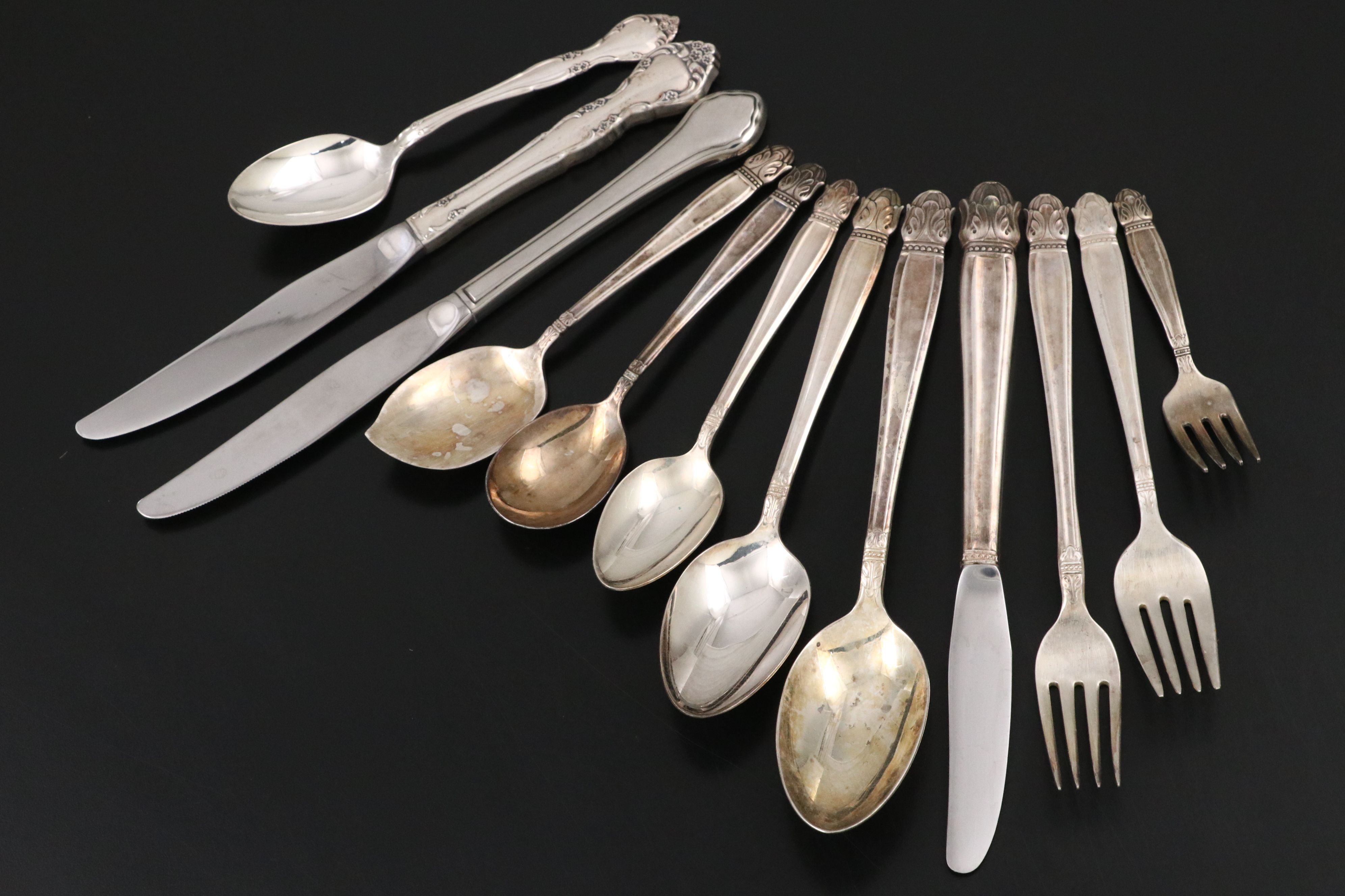Holmes & Edwards "Danish Princess" and Other Silver Plate Flatware