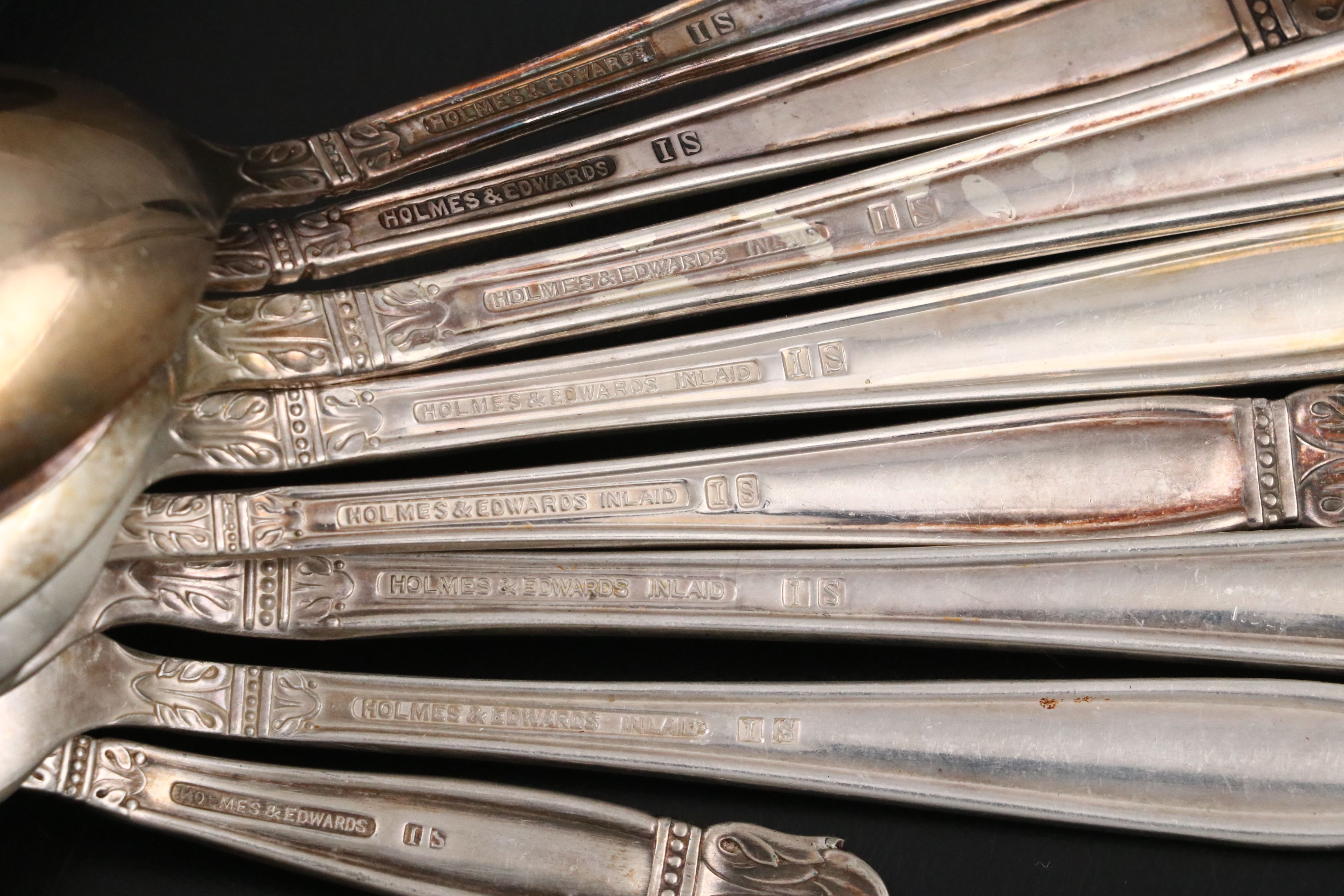 Holmes & Edwards "Danish Princess" and Other Silver Plate Flatware