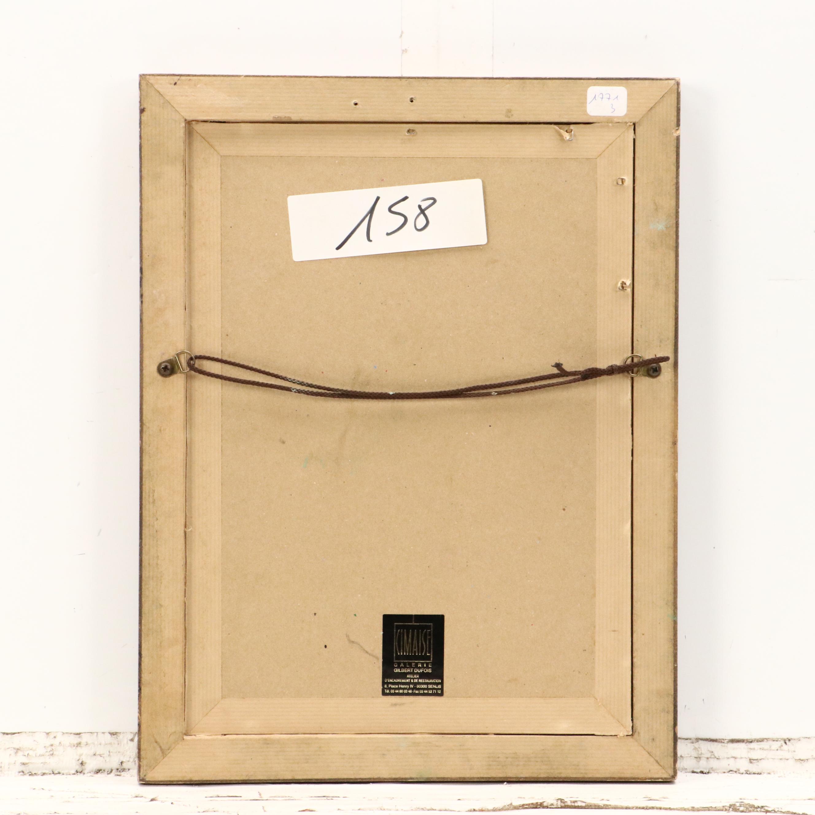 Oil Painting of Impressionist Provençal Scene, 20th Century