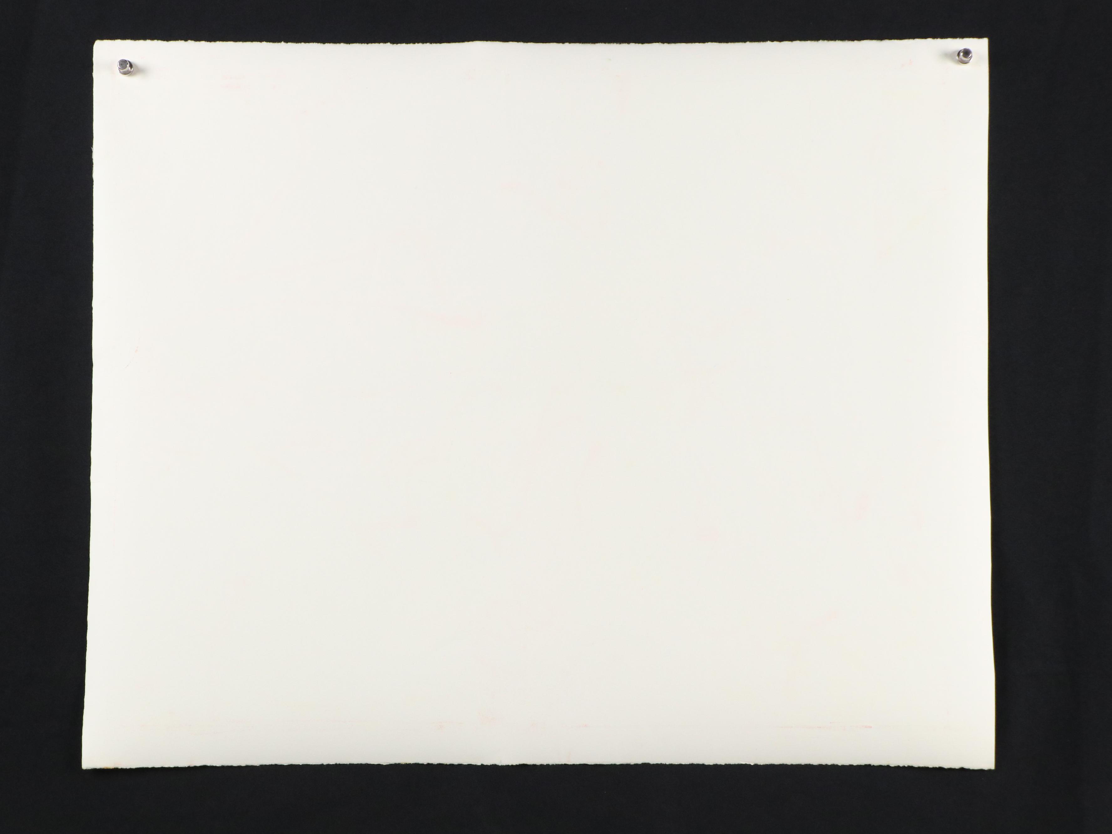 Harry Hilson Abstract Mixed Media Composition, Circa 1980