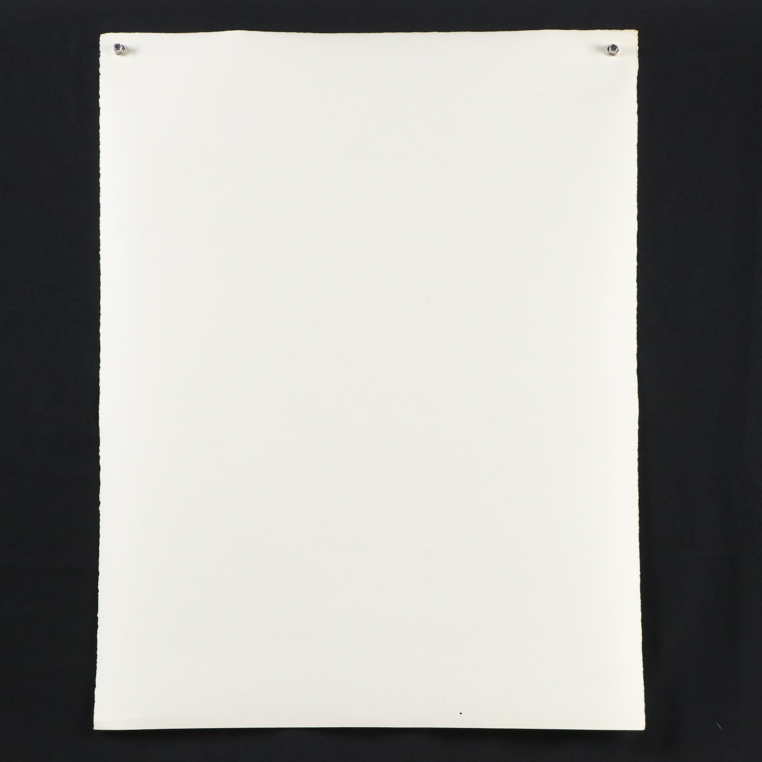 Harry Hilson Abstract Mixed Media Composition, Circa 1980