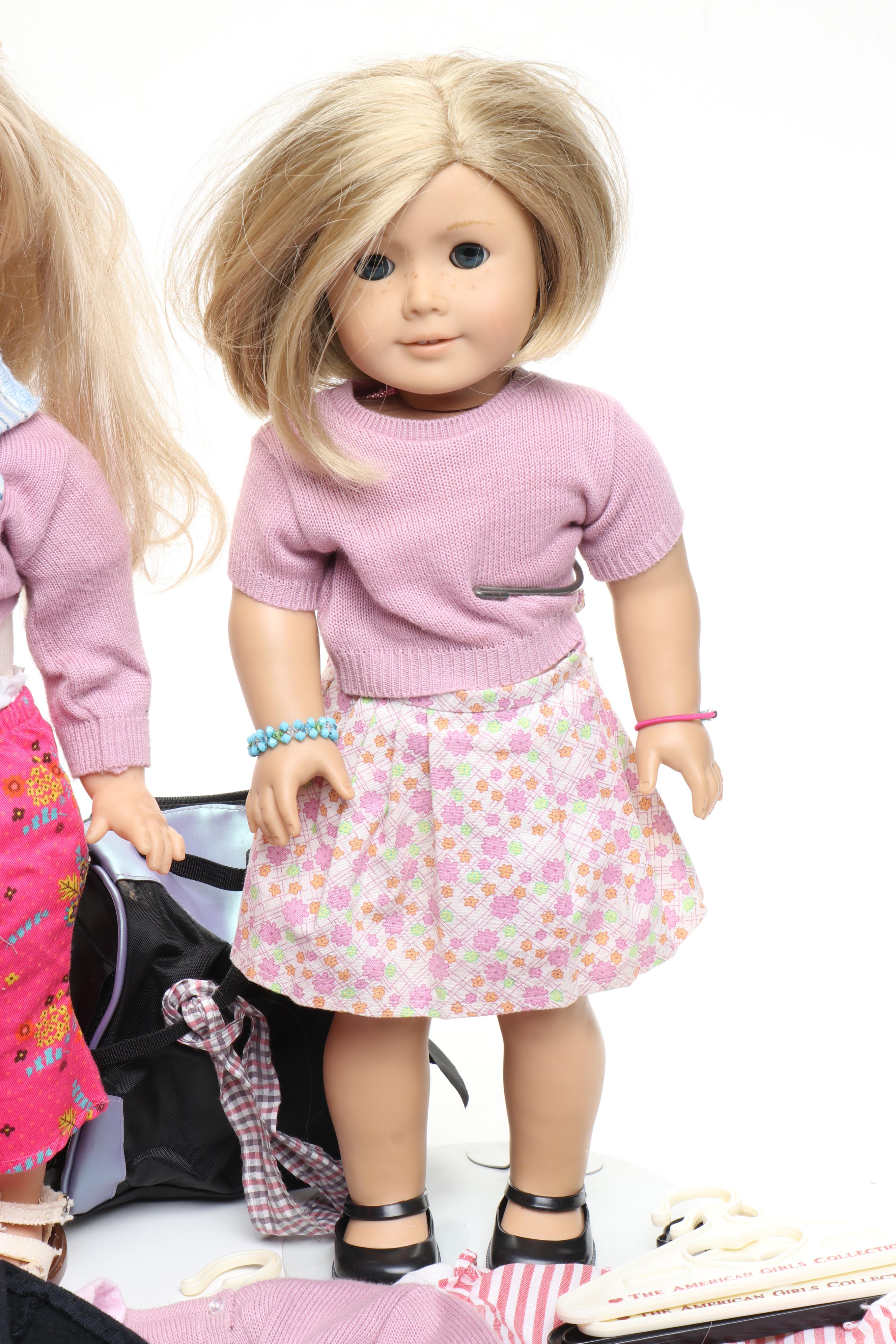 American Girl "Kit Kittredge" with Other Doll and Accessories