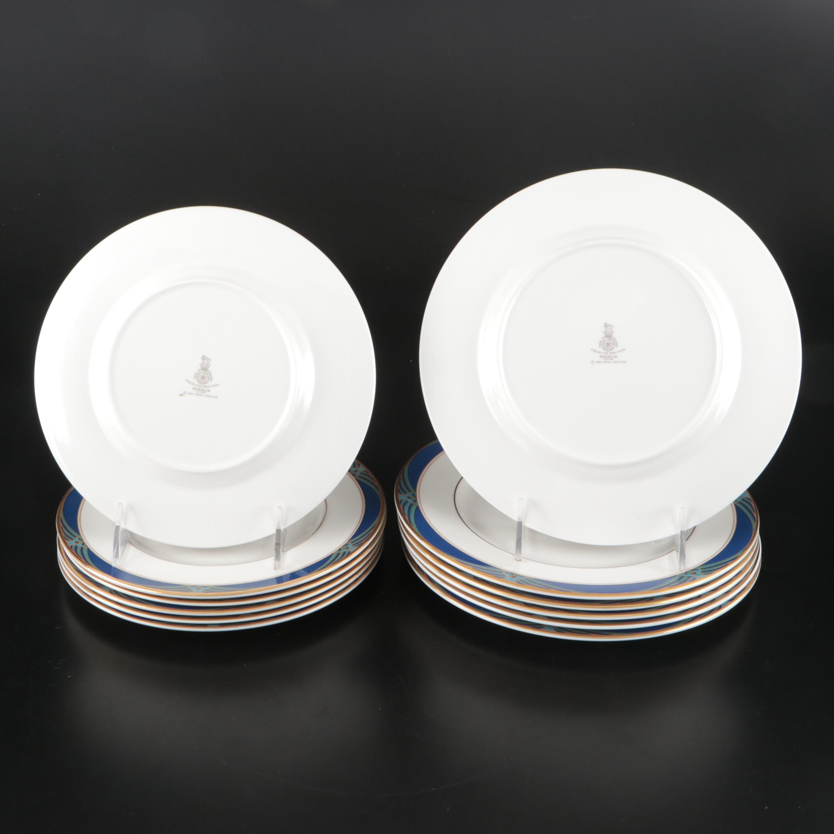 Royal Doulton "Regalia" Porcelain Tableware, 1987