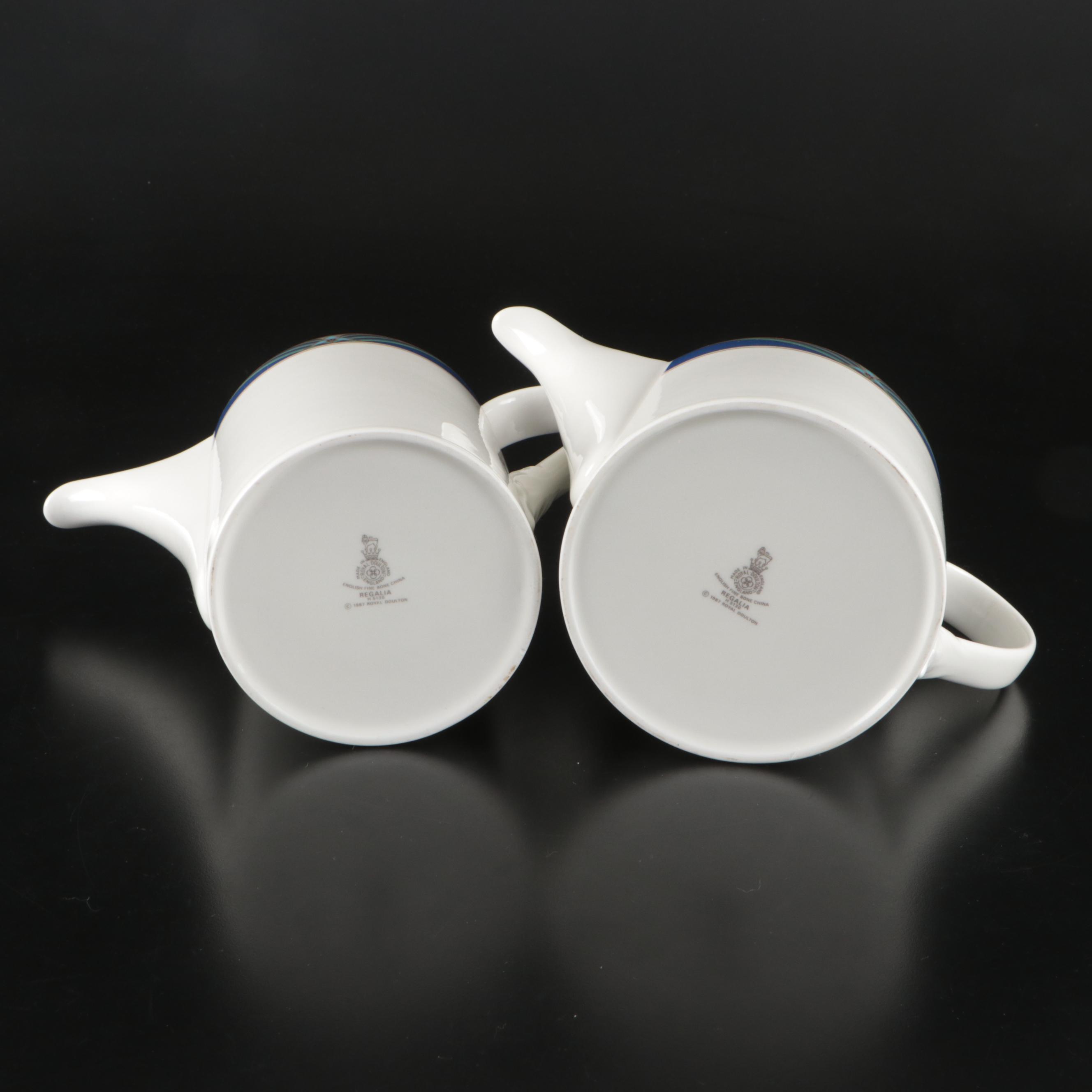 Royal Doulton "Regalia" Porcelain Tableware, 1987