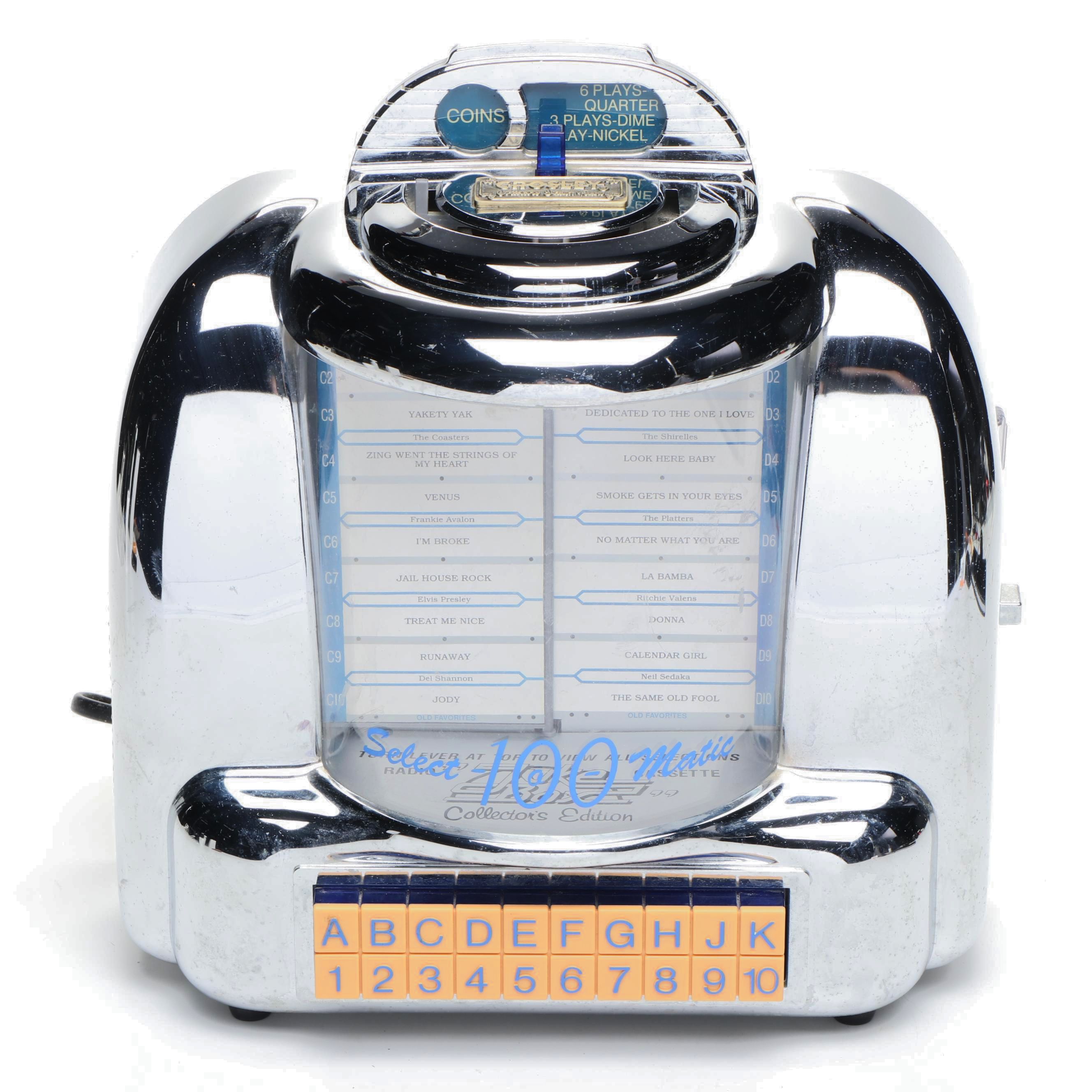 Crosley Collector's Edition Tabletop Jukebox and Radio