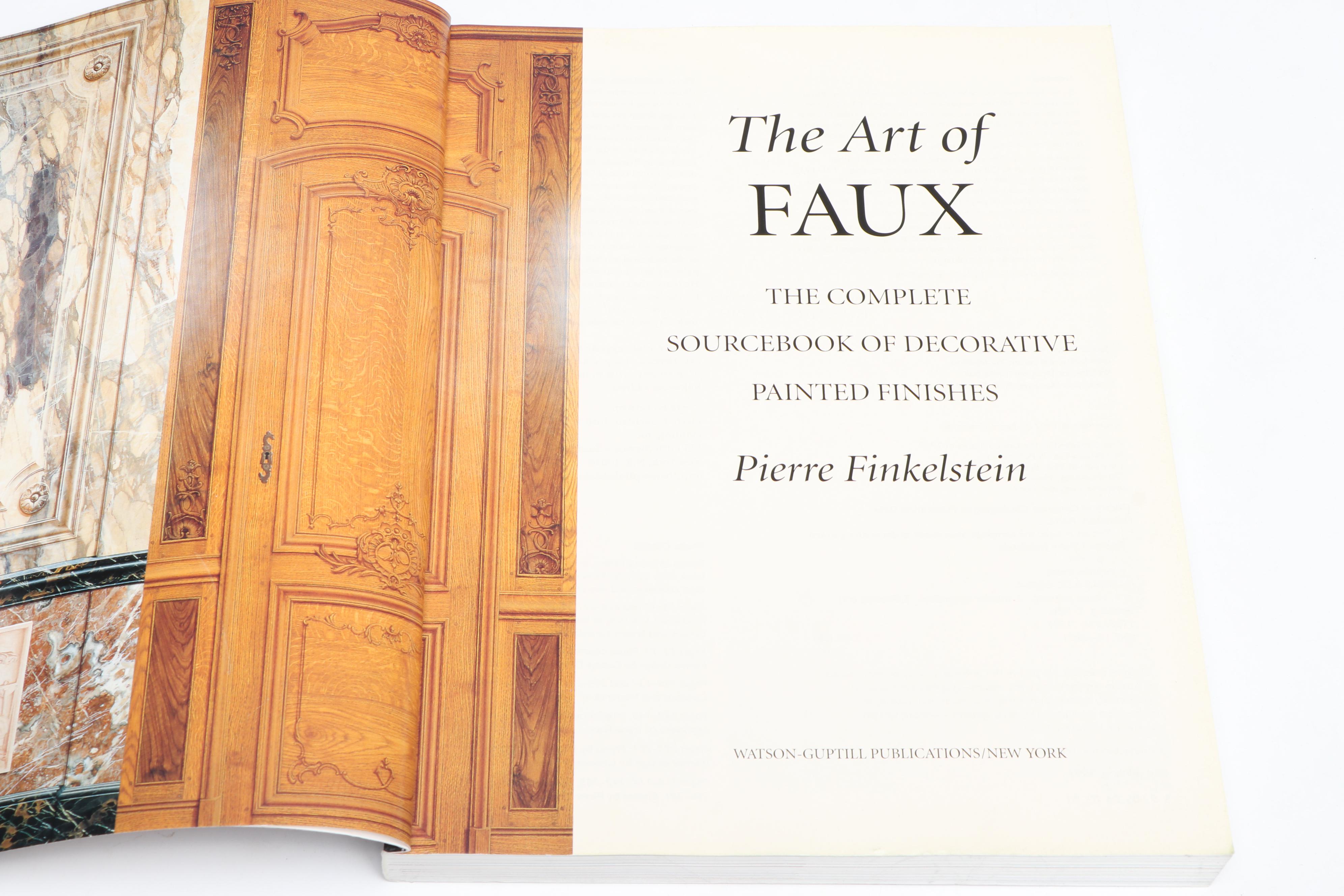 "Classical Furniture," "Extraordinary Furniture," and "The Art of Faux" Books